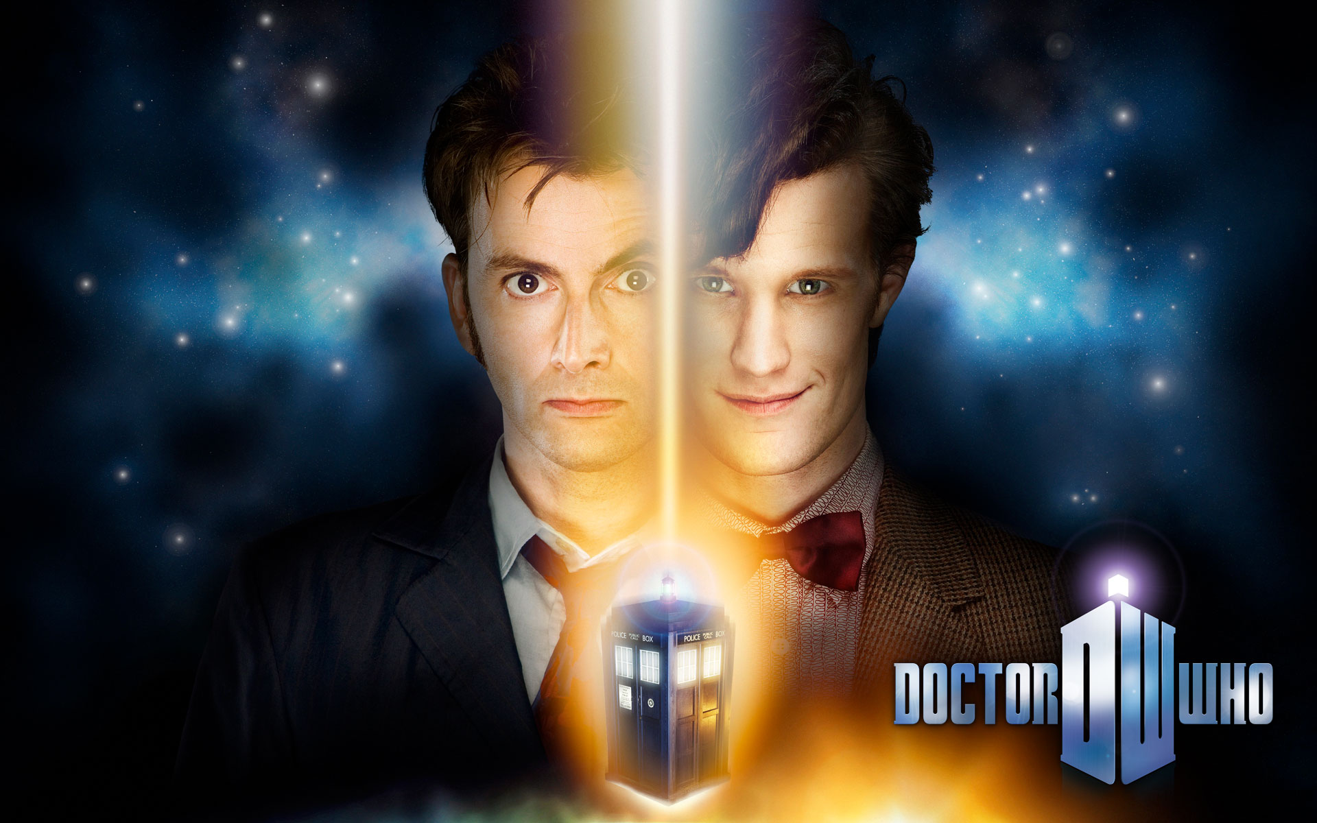 David Tennant Doctor Who Matt Smith 1920x1200