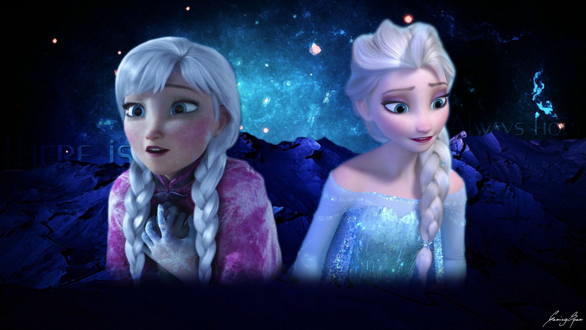 Anna Frozen Elsa Frozen Frozen Movie 1920x1080