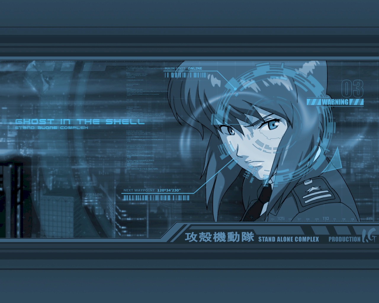 Anime Ghost In The Shell 1280x1024