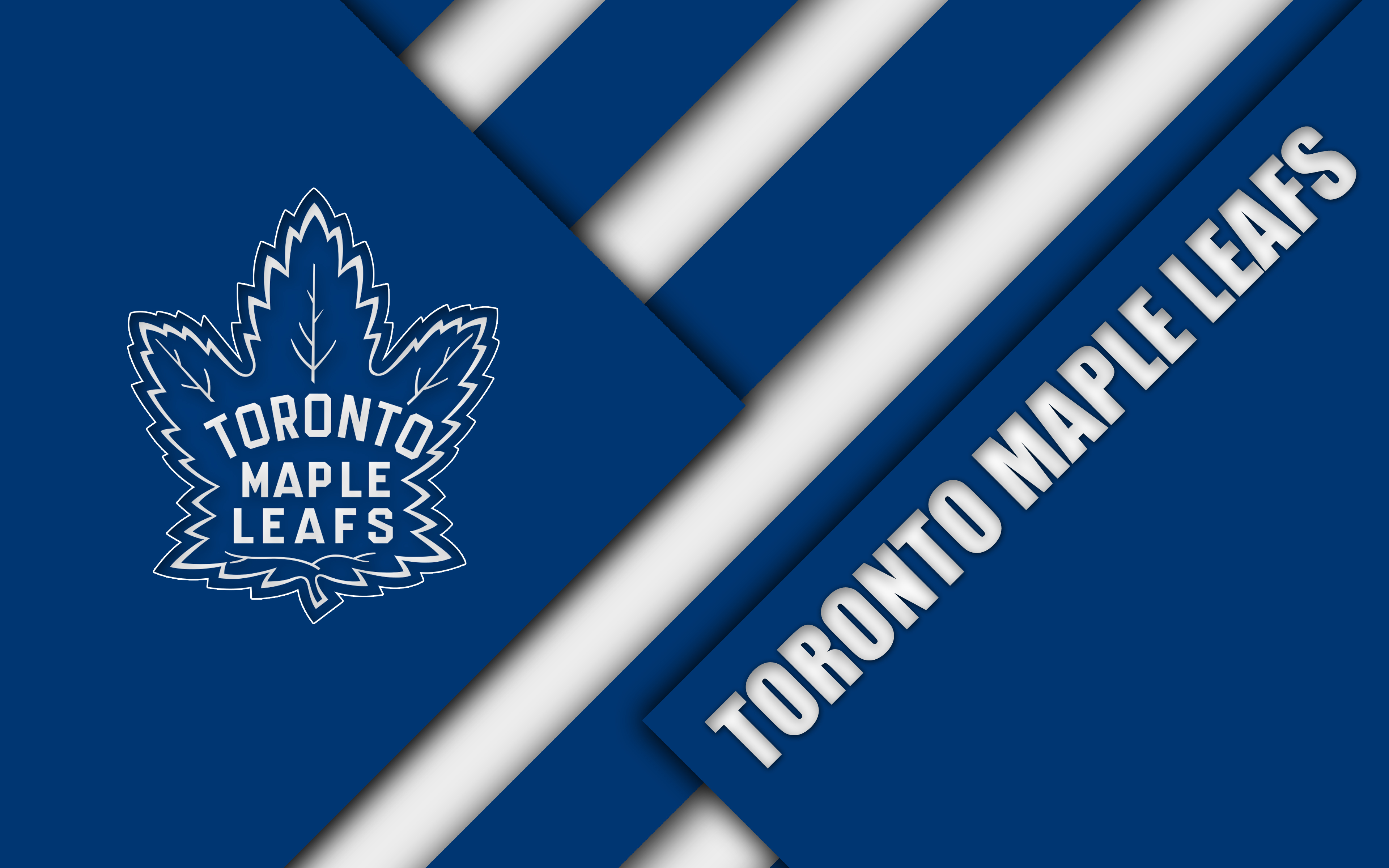 Emblem Logo Nhl Toronto Maple Leafs 3840x2400