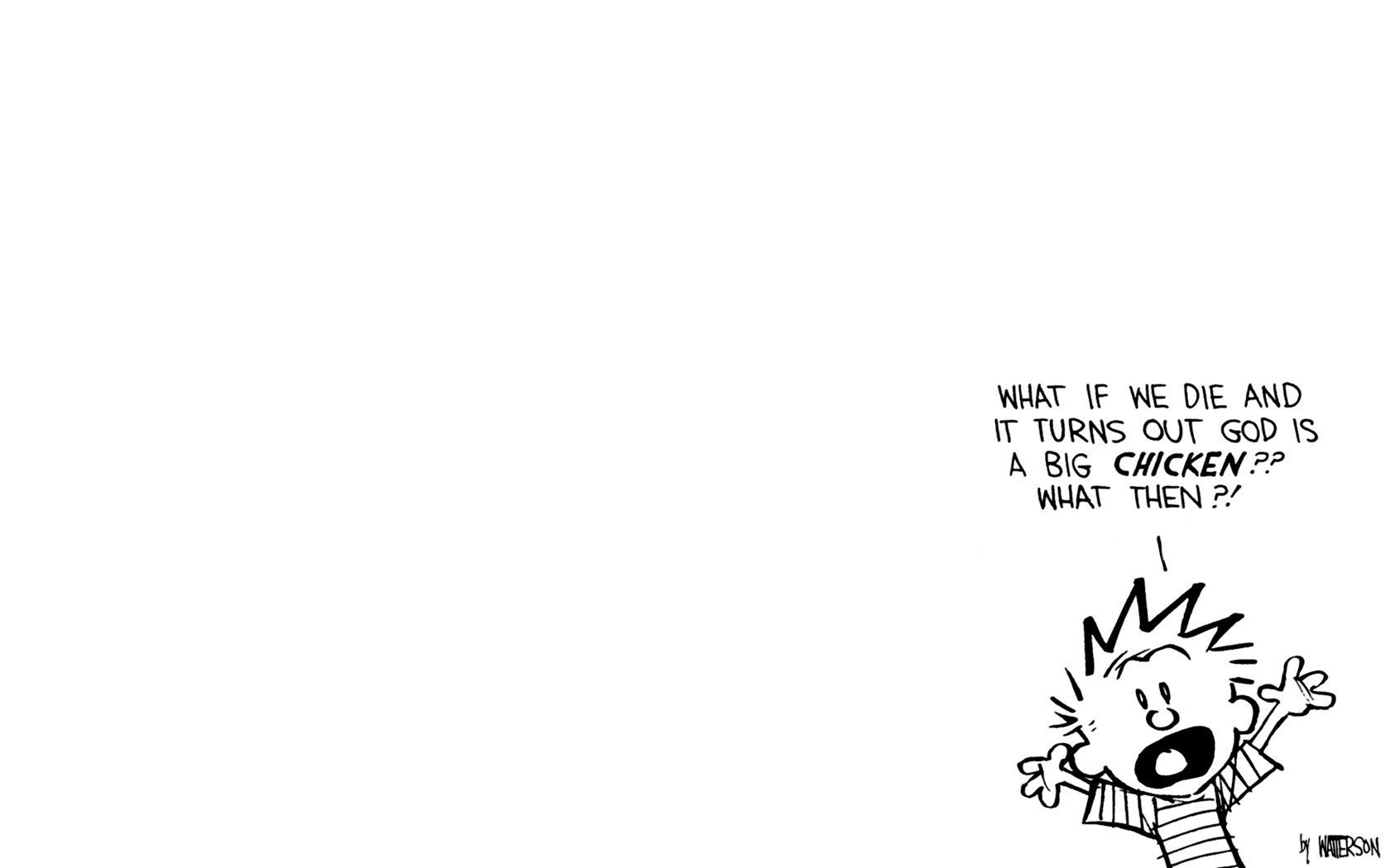 Calvin Amp Hobbes Calvin Calvin Amp Hobbes 1680x1050