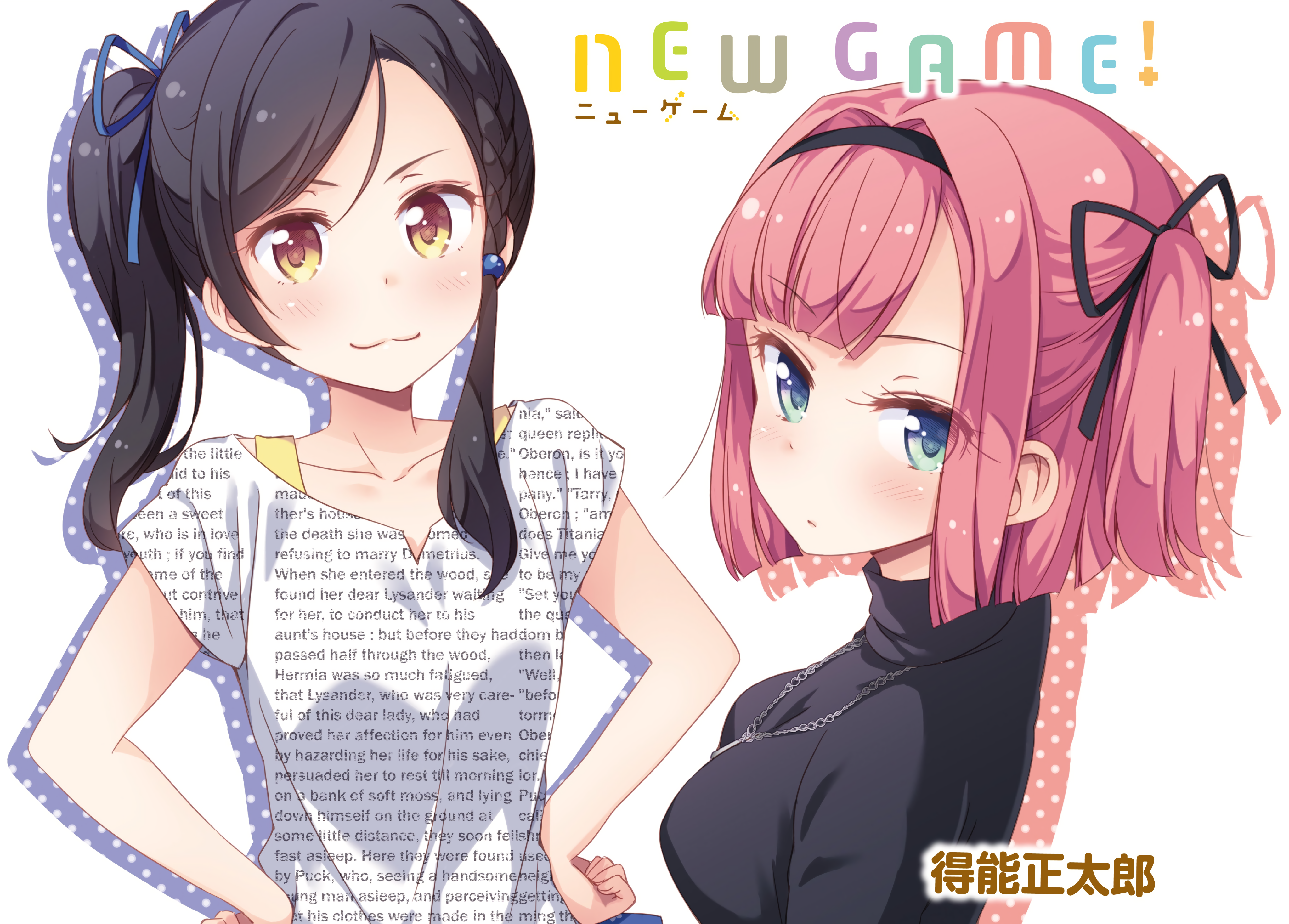 Anime New Game 4095x2935