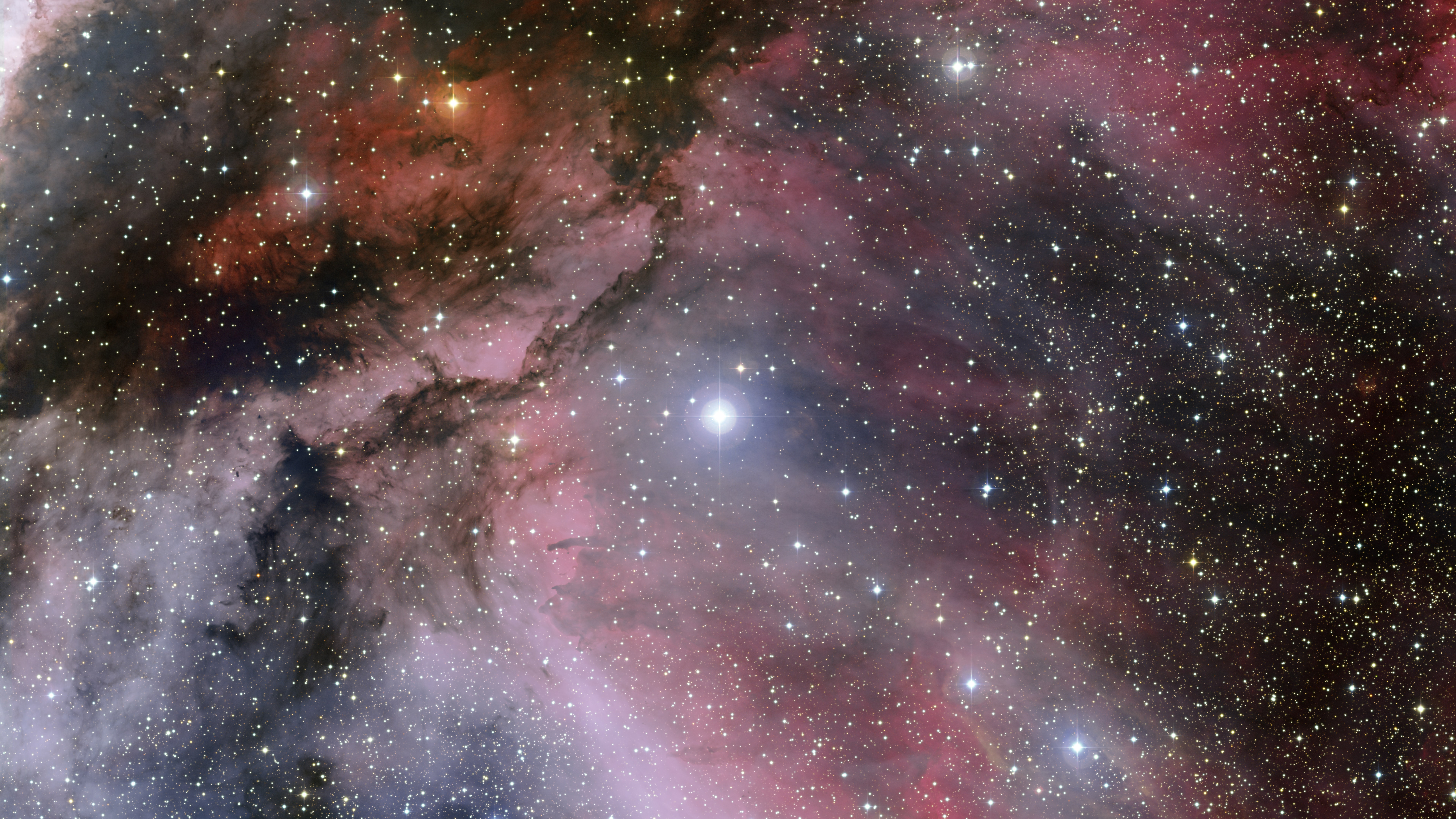 Carina Nebula Nebula Sci Fi Space Stars 7680x4320