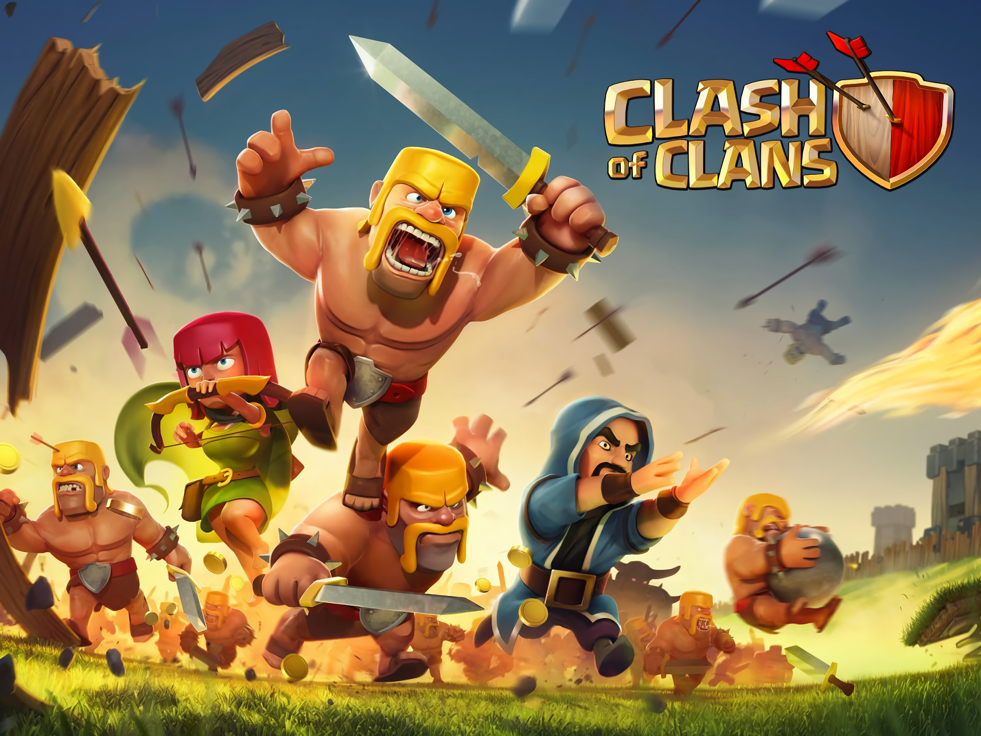 Video Game Clash Of Clans 1920x1440