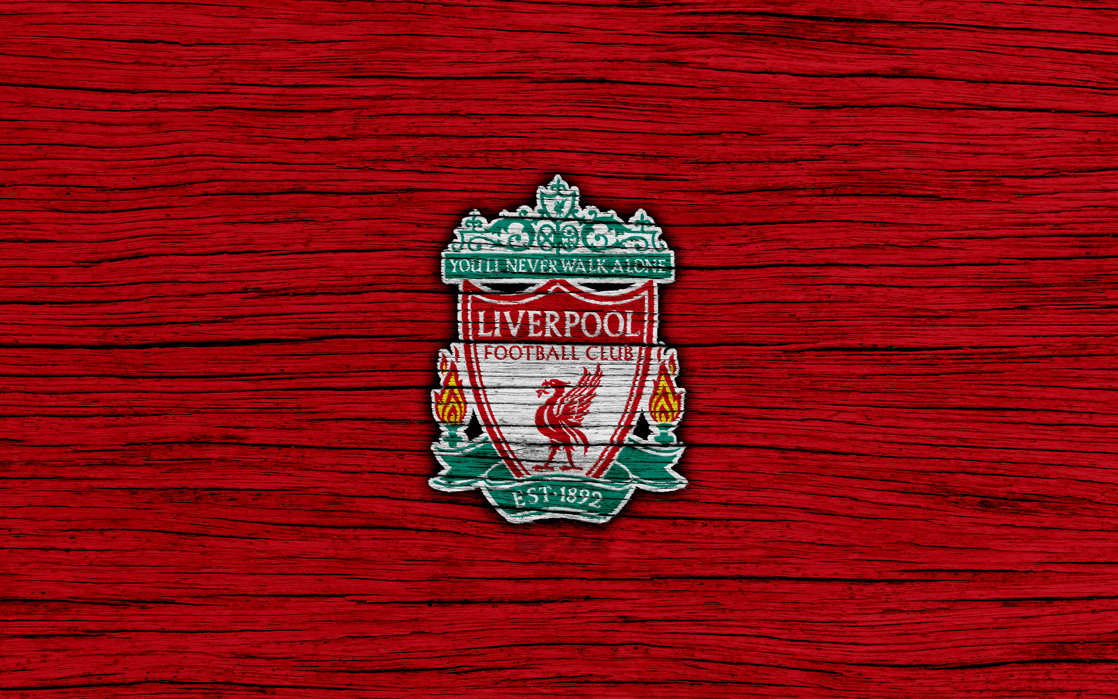 English Liverpool F C Logo Soccer 3840x2400