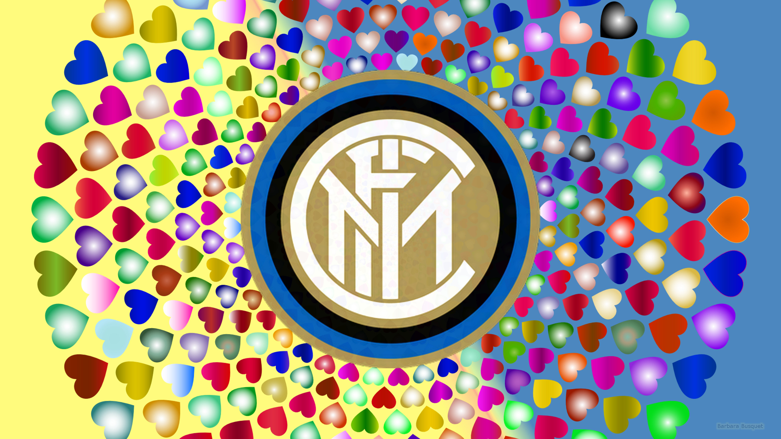 Emblem Inter Milan Logo Soccer 2560x1440