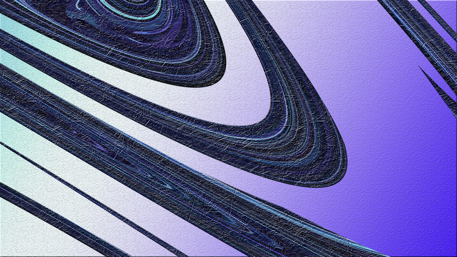 Abstract Artistic Curves Digital Art Gradient Texture 1920x1080