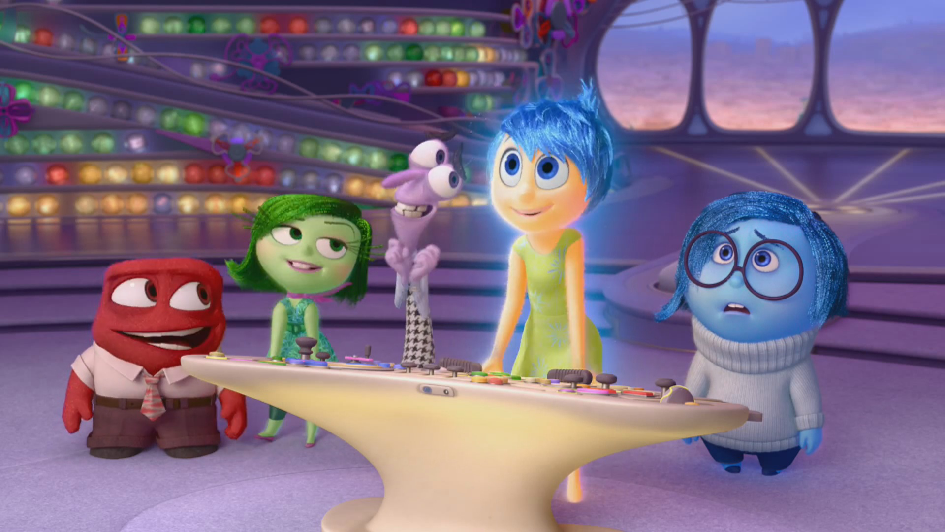 Anger Inside Out Disgust Inside Out Fear Inside Out Joy Inside Out Sadness Inside Out 1920x1080