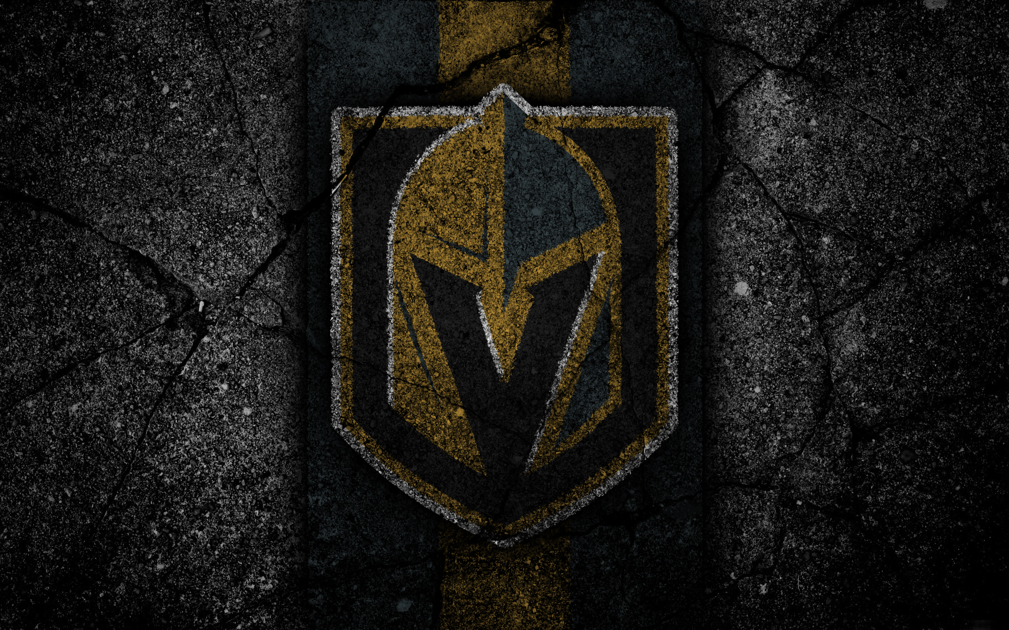 Emblem Logo Nhl Vegas Golden Knights 3840x2400