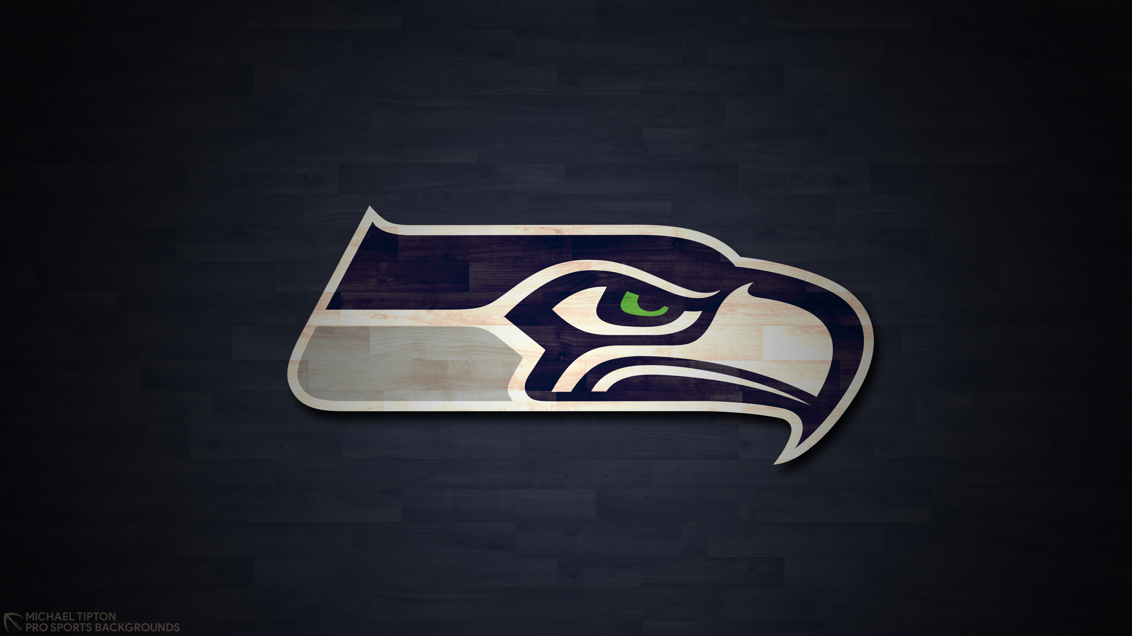 Emblem Logo Nfl Seattle Seahawks 3840x2160