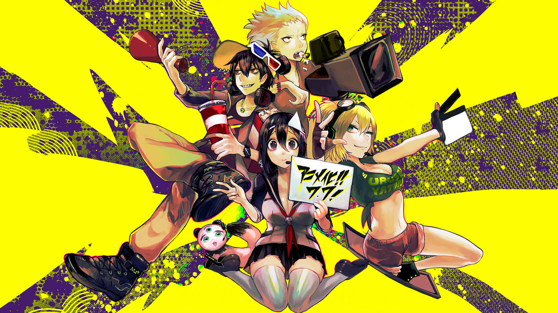 Bell Hydra Blood Lad Mame Blood Lad Staz Charlie Blood Wolf Blood Lad Yanagi Fuyumi 1920x1080