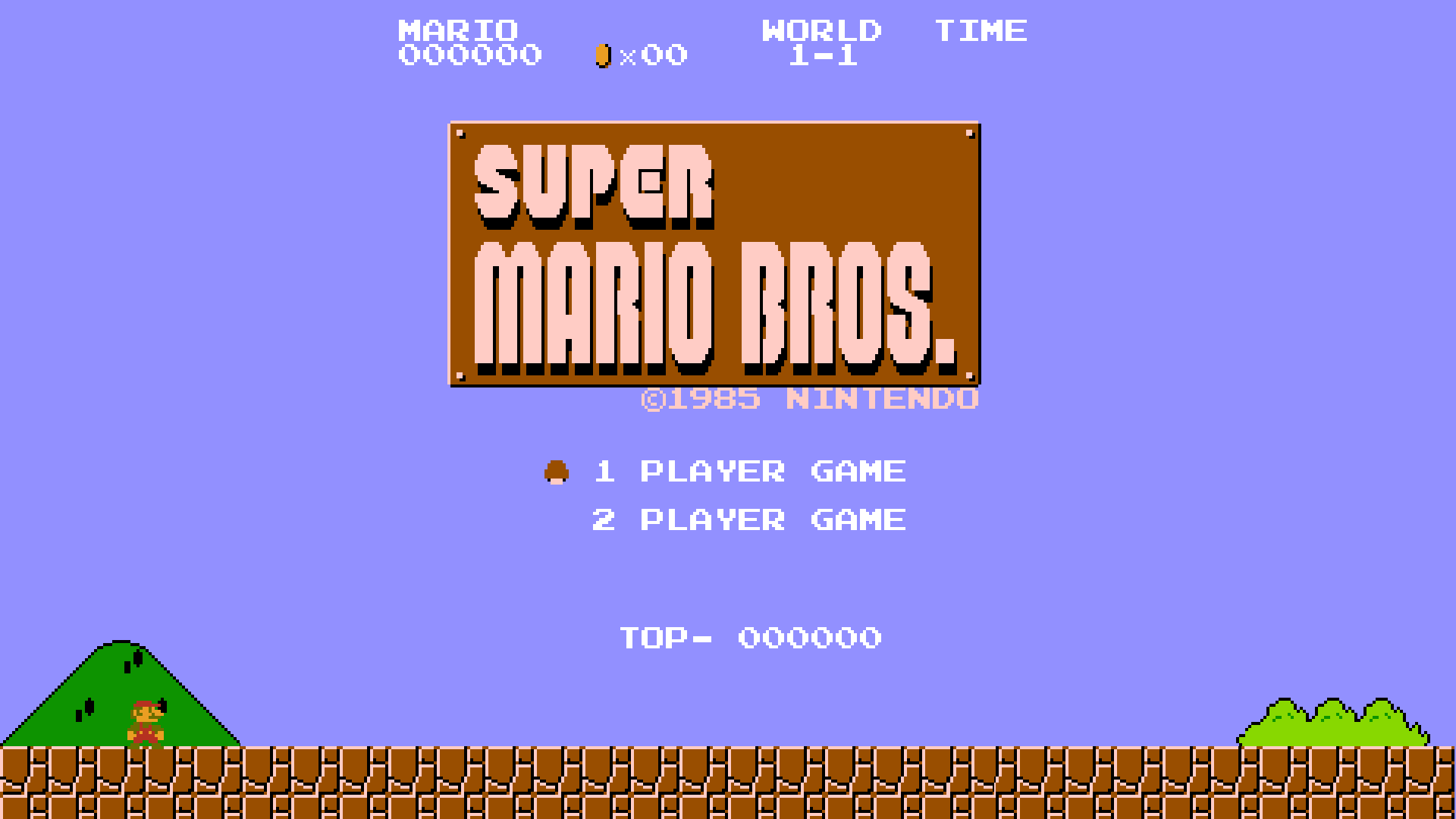 Video Game Super Mario Bros 1920x1080
