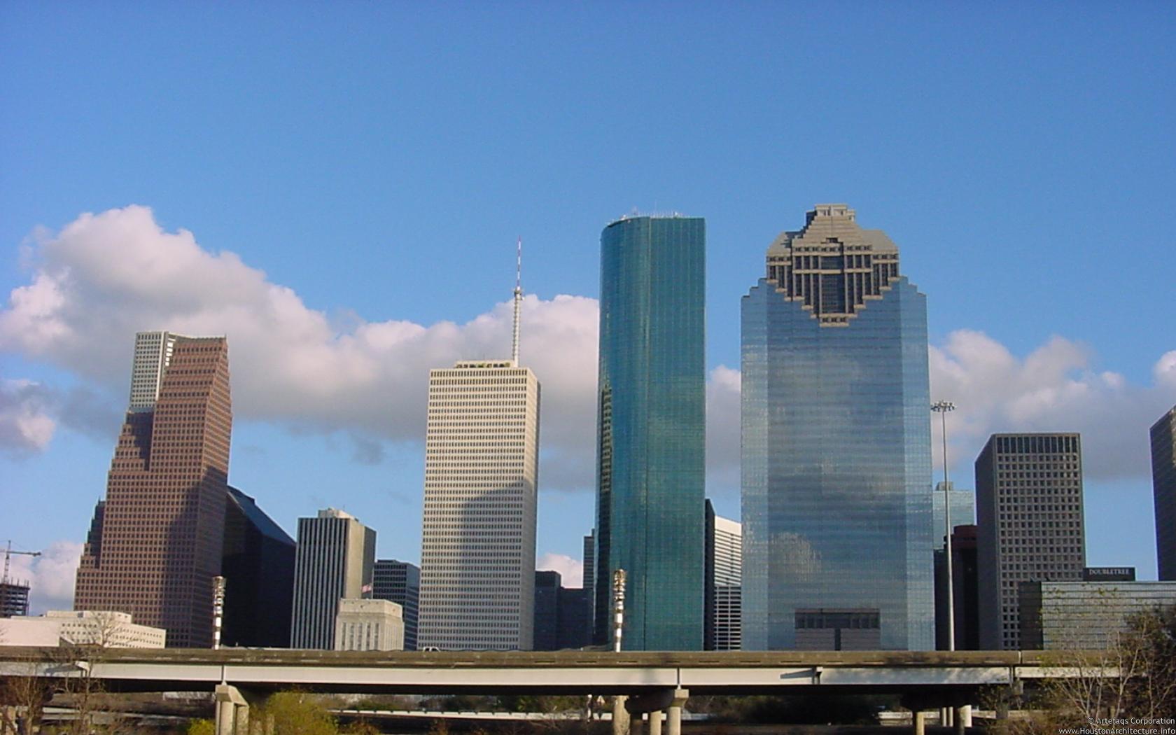 Building Houston Skyline Texas 1680x1050