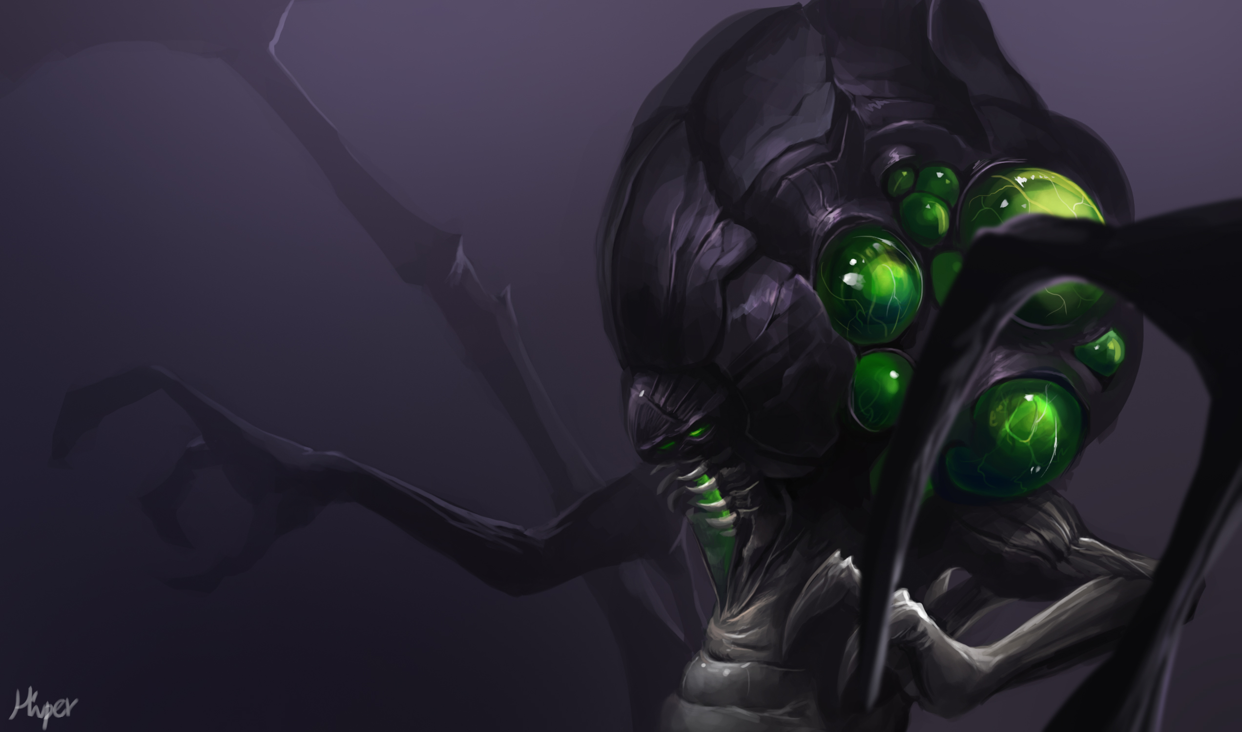 Abathur Starcraft Creature Heroes Of The Storm 2544x1500