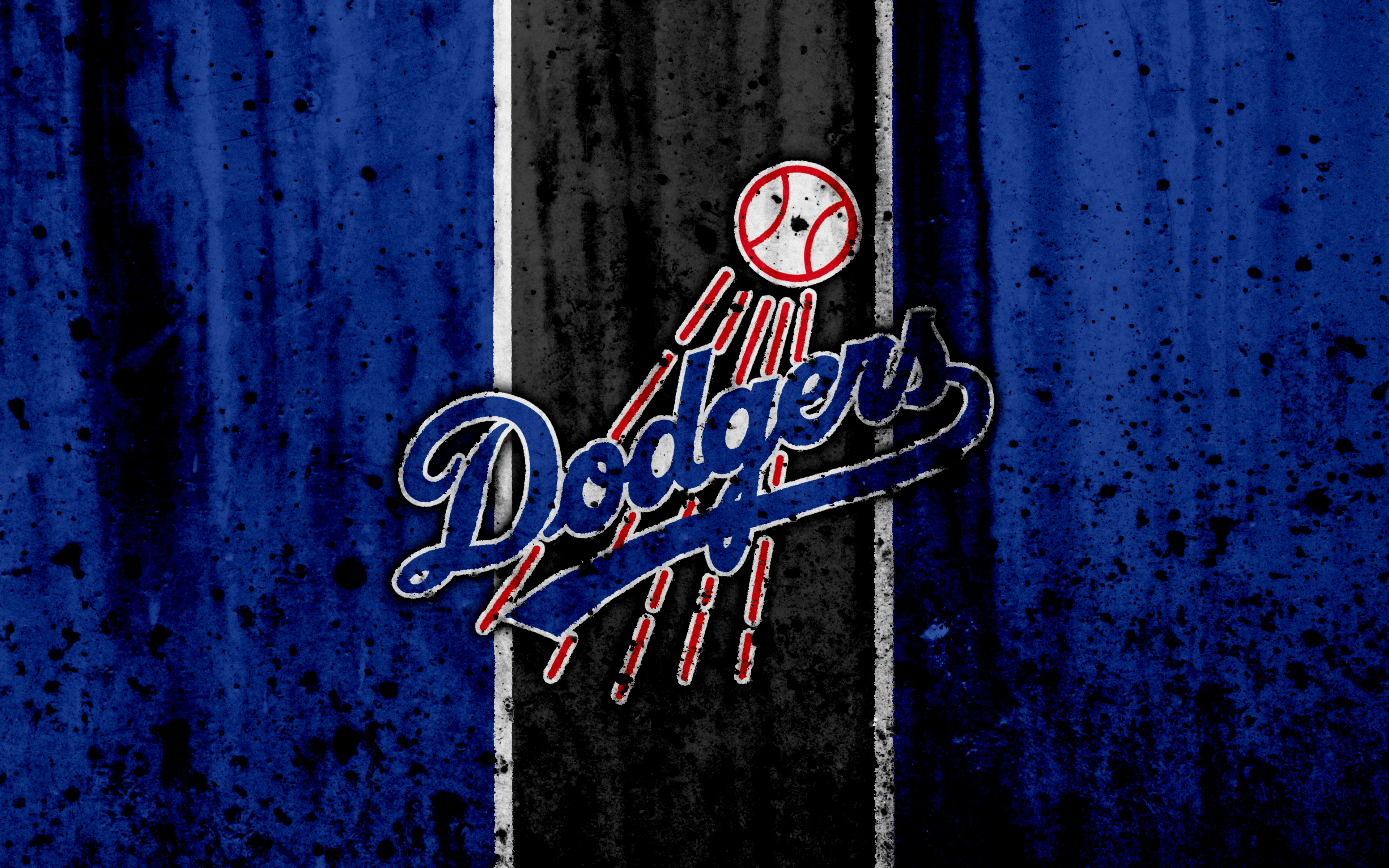 Baseball Logo Los Angeles Dodgers Mlb 3840x2400