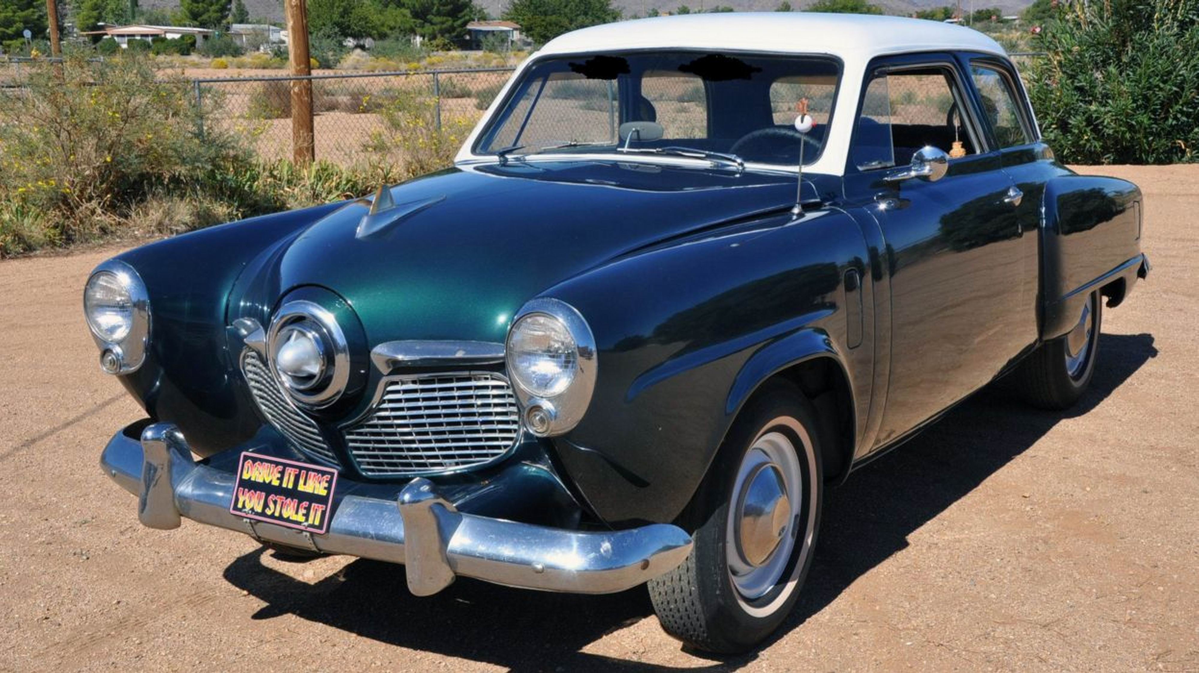 Blue Car Car Old Car Studebaker Champion 039 Bullet Nose 039 Vintage Car 4000x2248