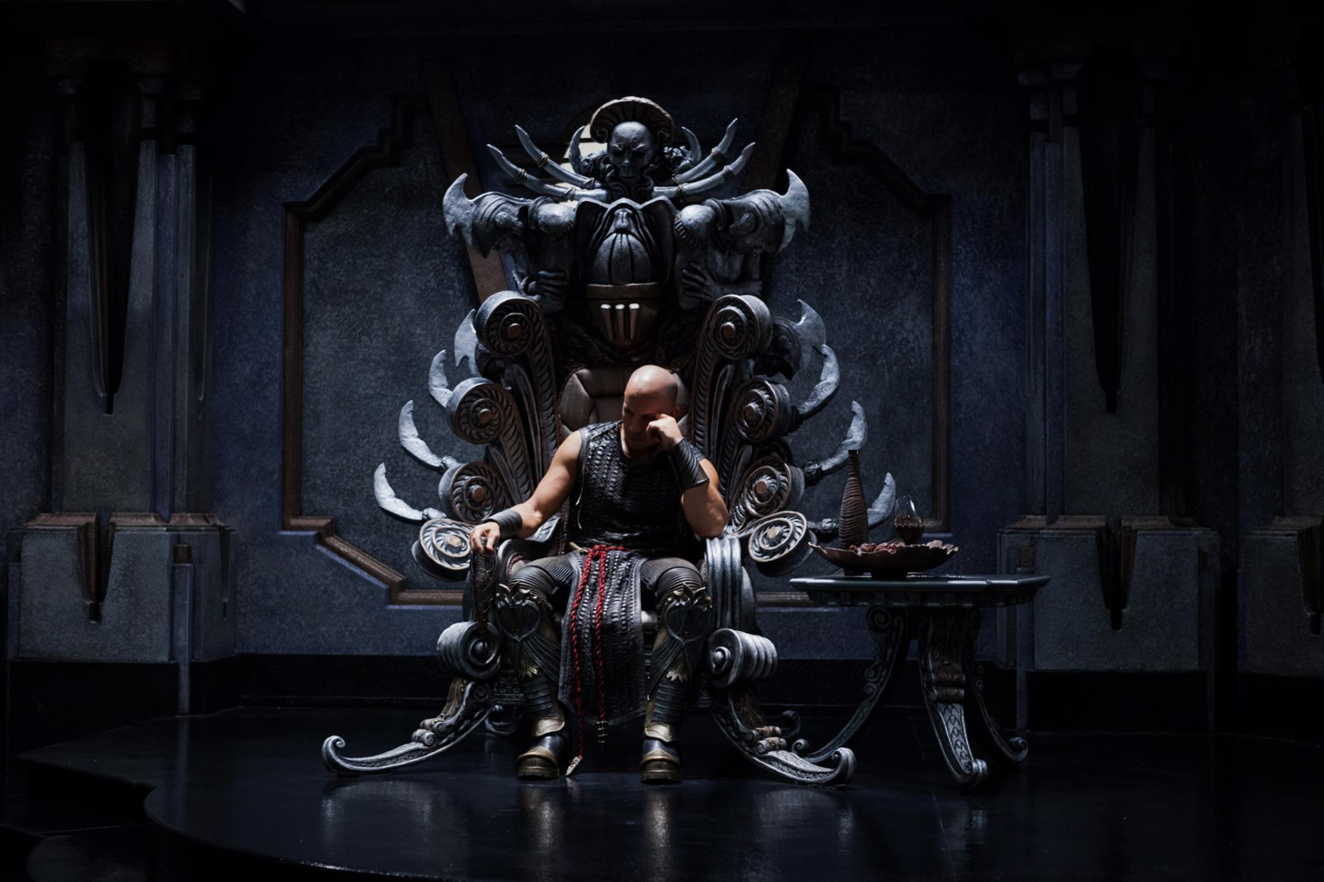 Riddick Throne Vin Diesel 1920x1280