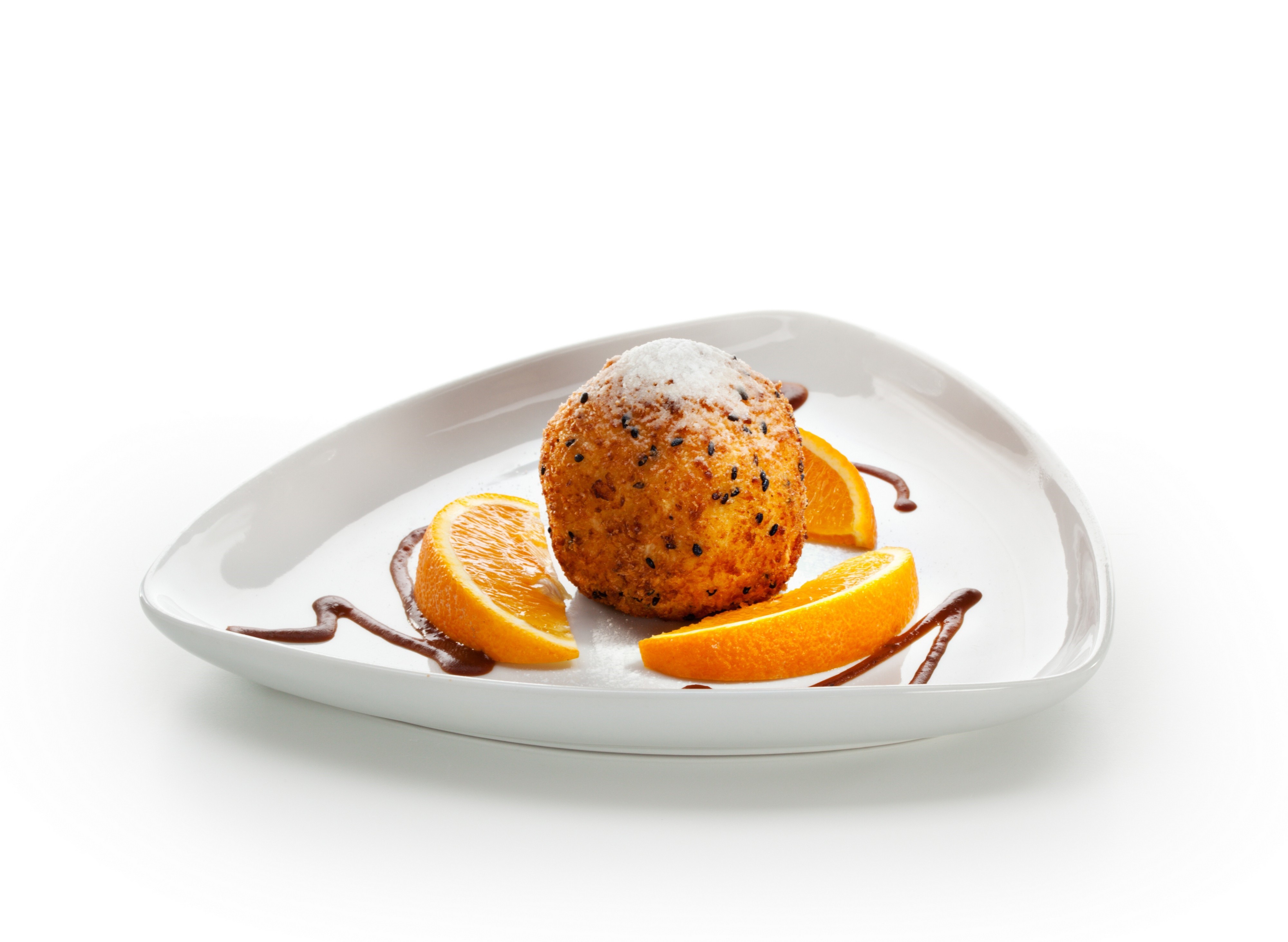 Biscuit Dessert Sweets Orange Fruit 4000x2925