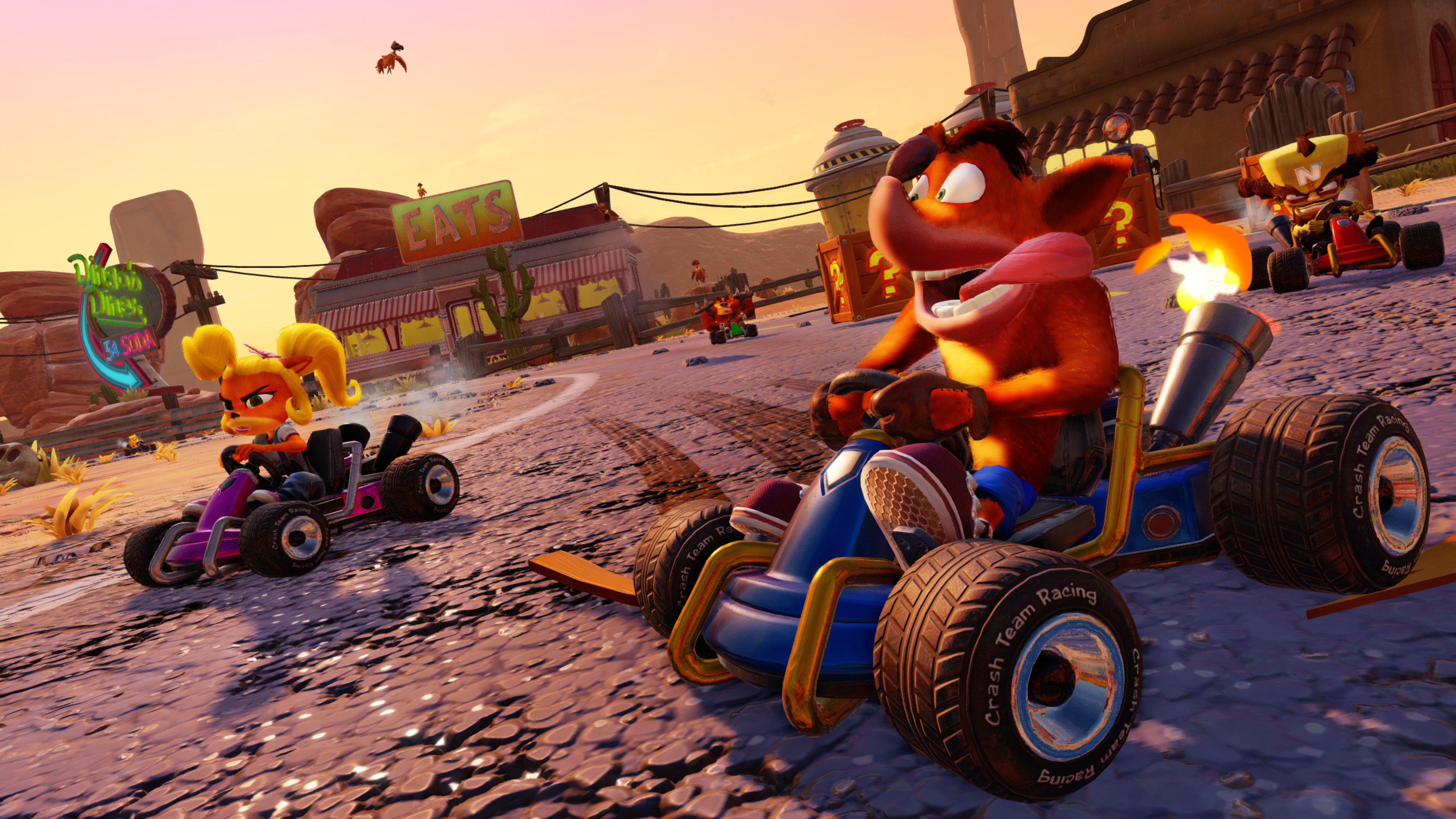 Crash Bandicoot Crash Team Racing 3840x2160