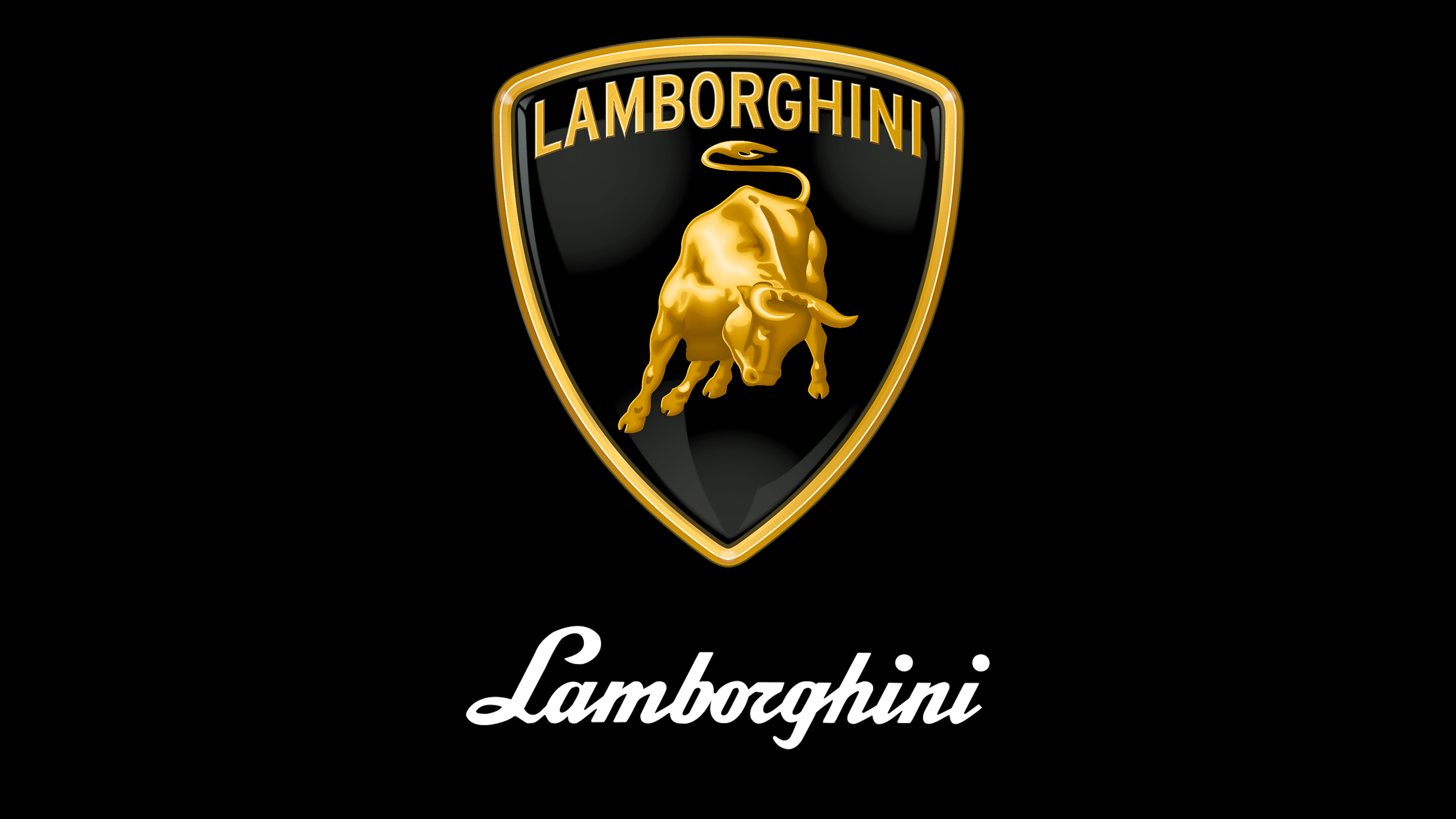 Lamborghini Logo 3840x2160