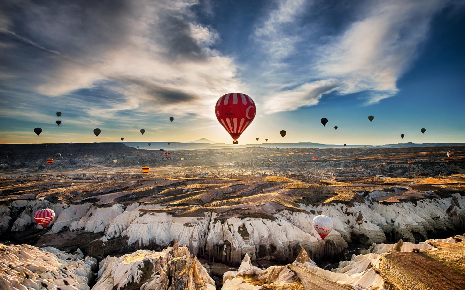 Vehicles Hot Air Balloon 1920x1200