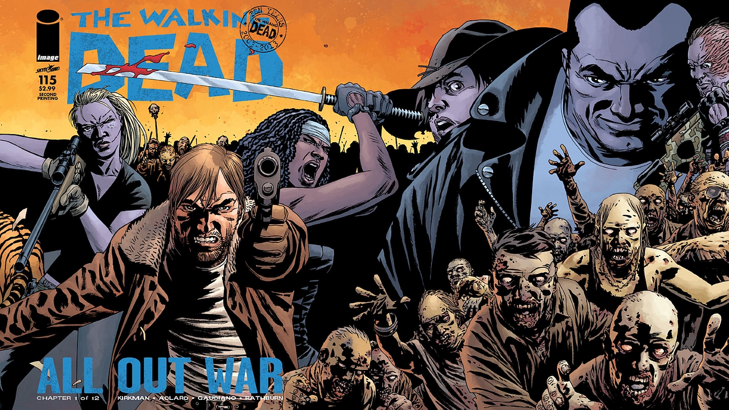 Carl Grimes Michonne The Walking Dead 1440x810