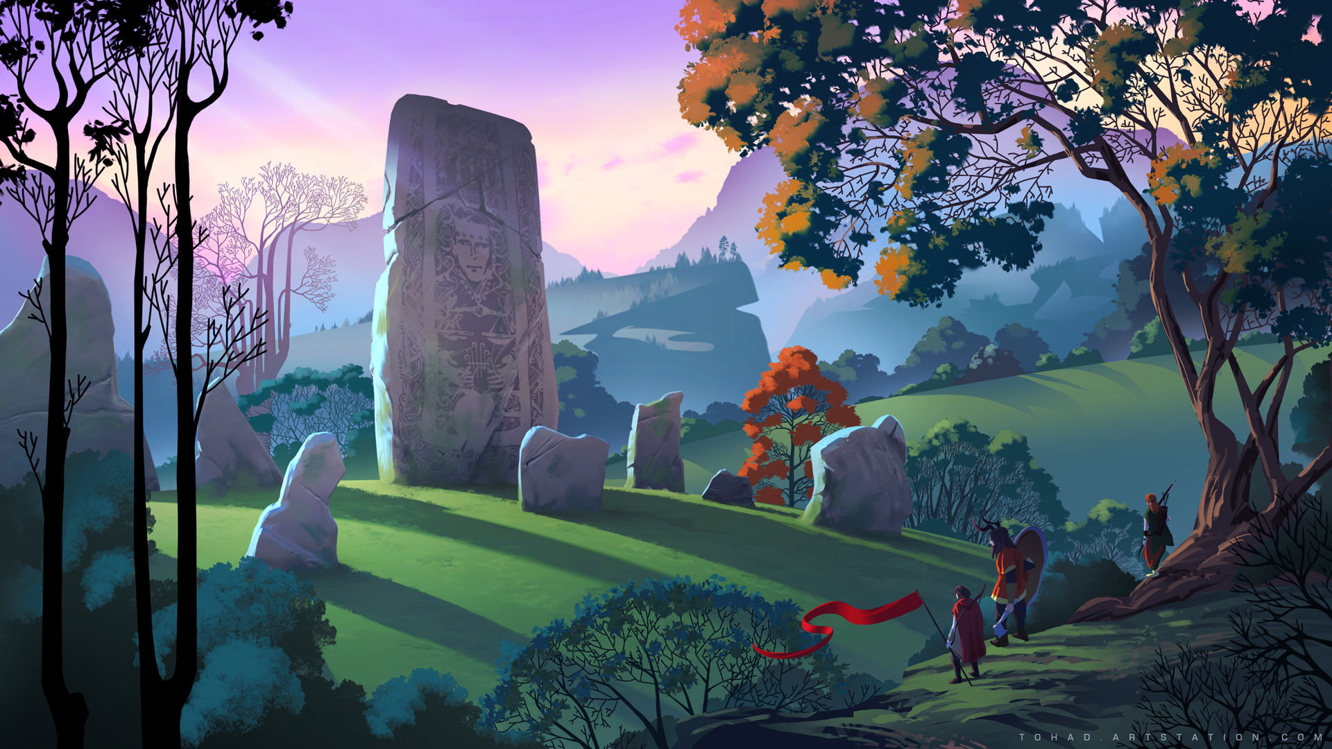 Video Game The Banner Saga 1920x1080