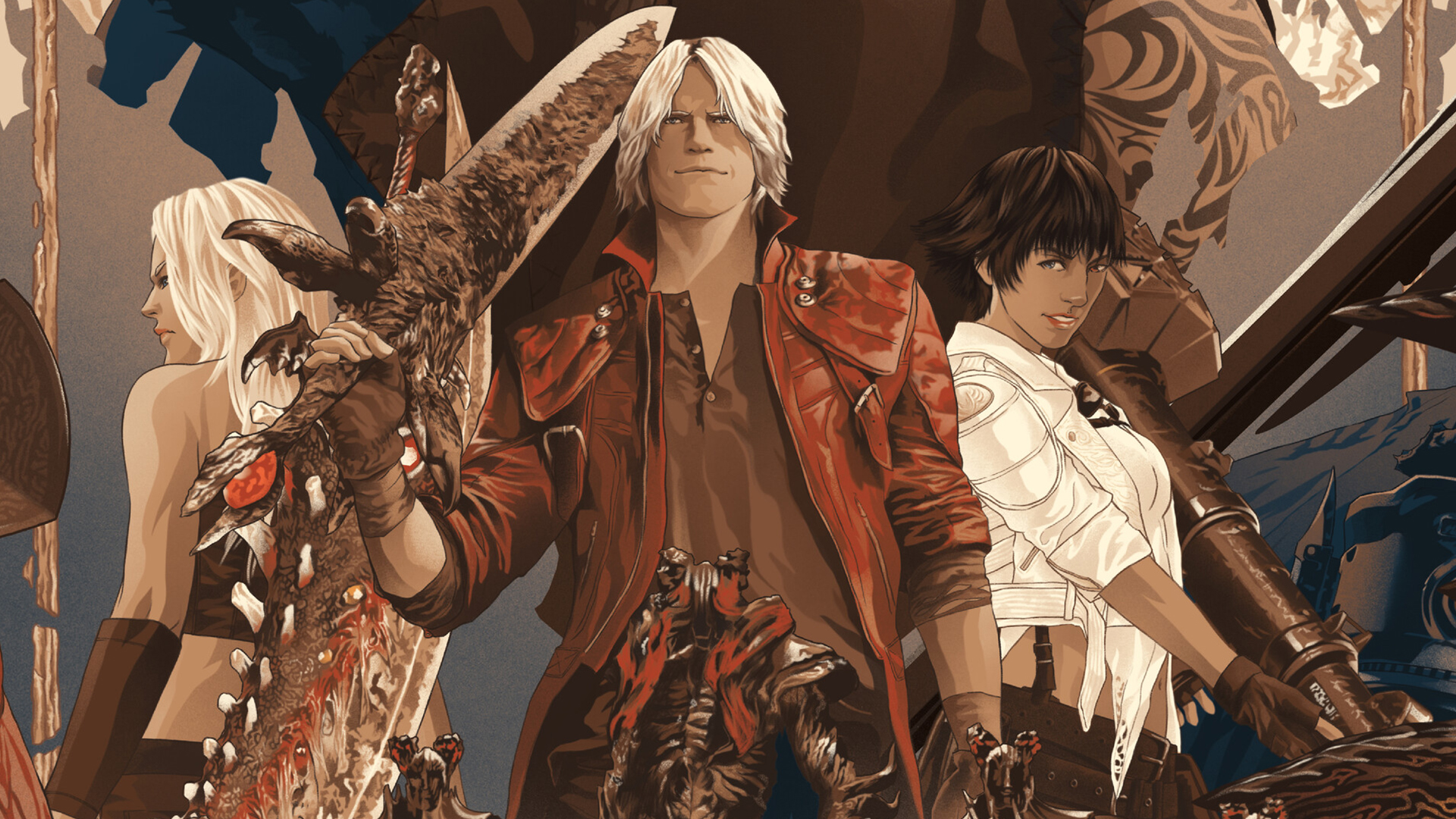 Dante Devil May Cry Devil May Cry 5 Lady Devil May Cry Trish Devil May Cry 1920x1080