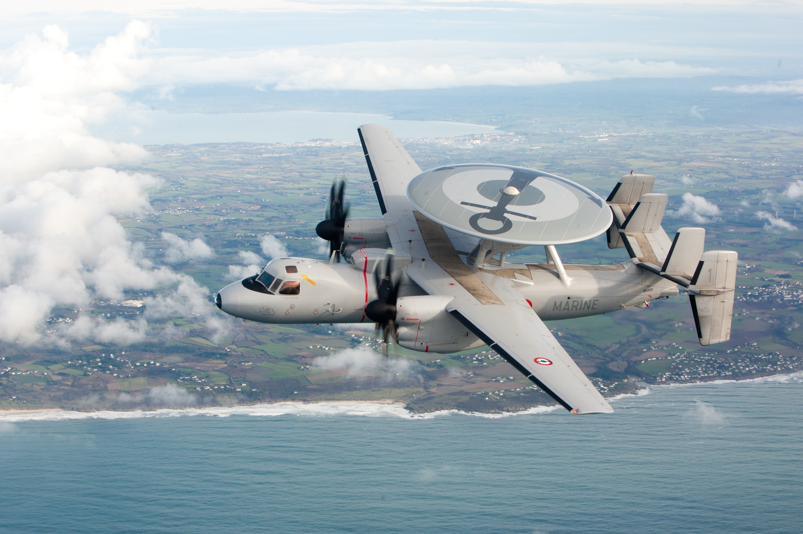 Aircraft Northrop Grumman E 2 Hawkeye Warplane 2657x1768