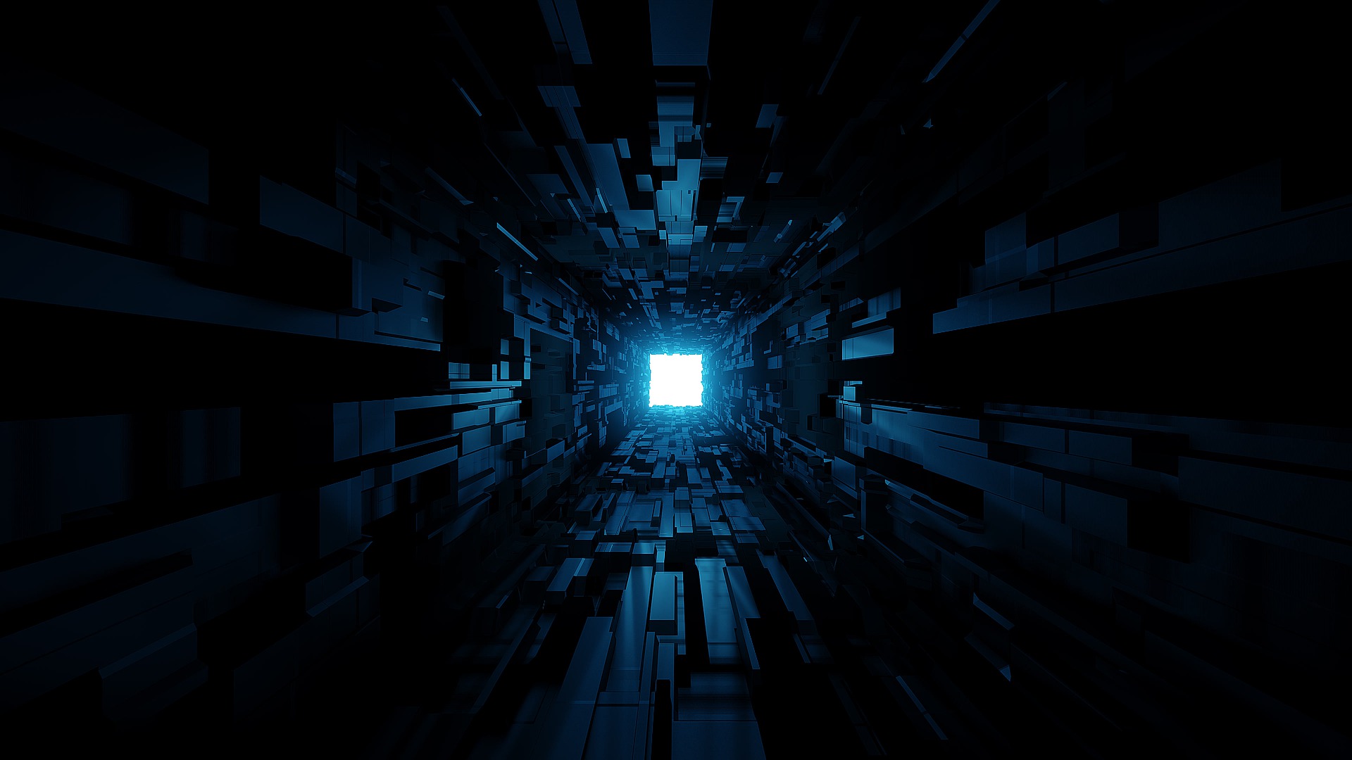 3d Abstract Tunnel 1920x1080