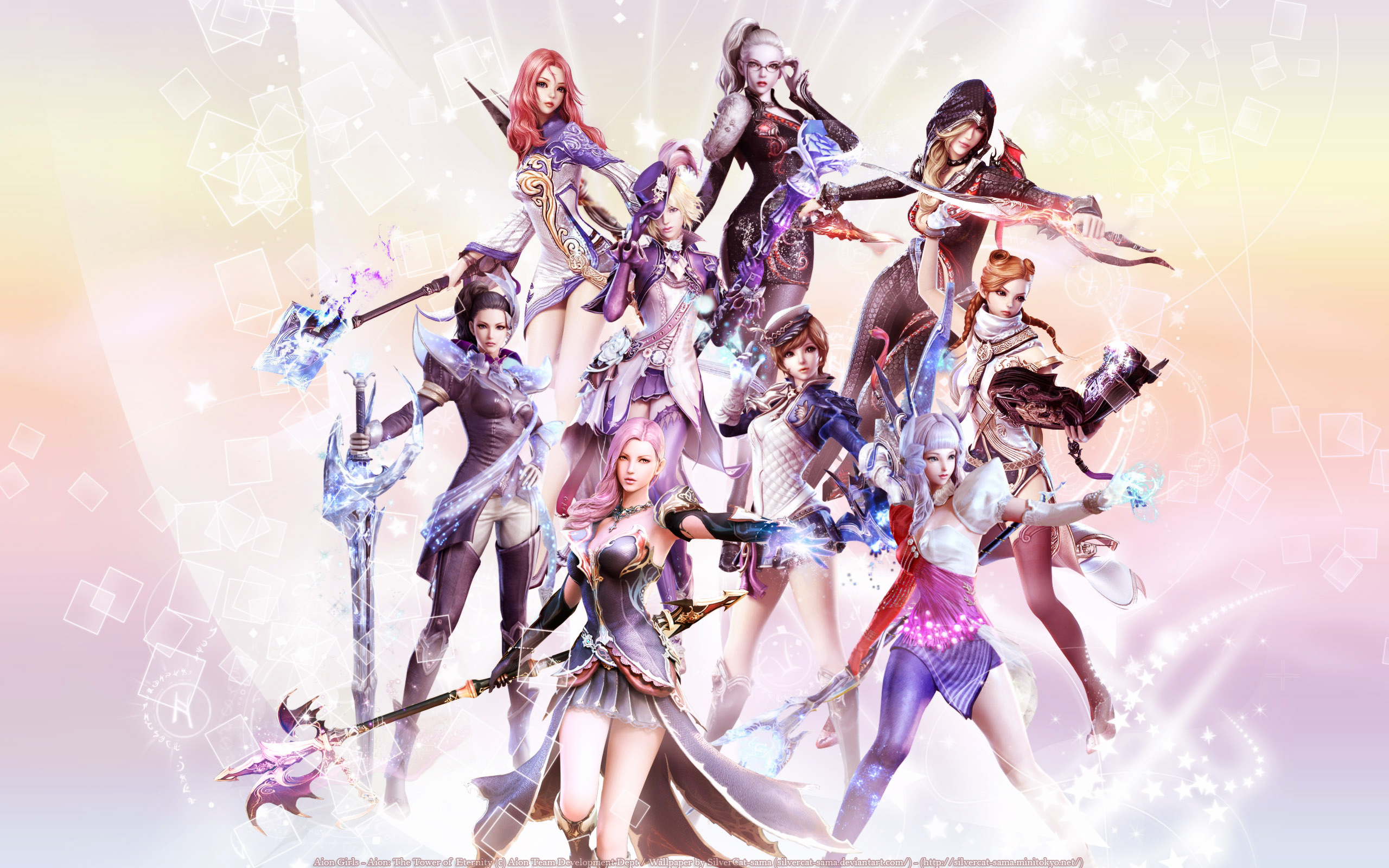 Video Game Aion Tower Of Eternity 2560x1600