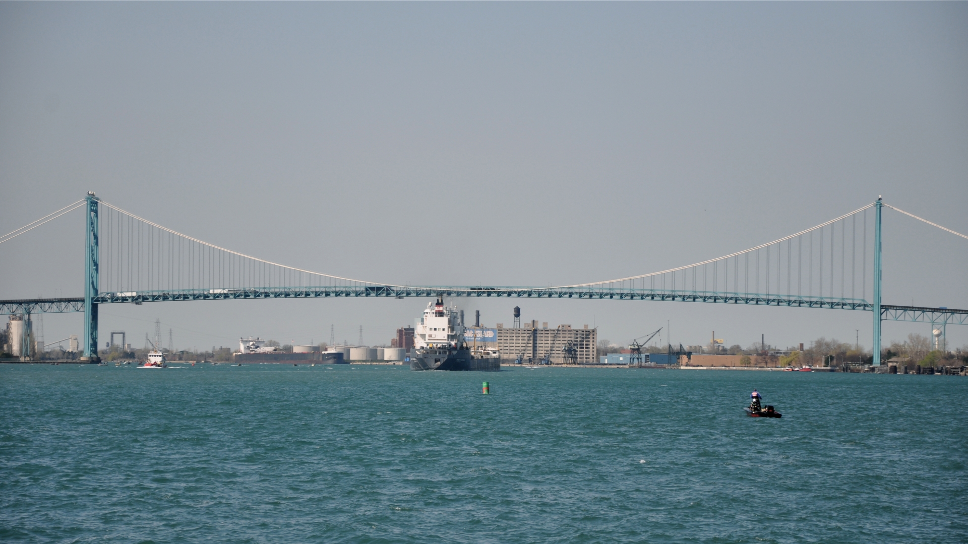 Man Made Ambassador Bridge 1920x1080