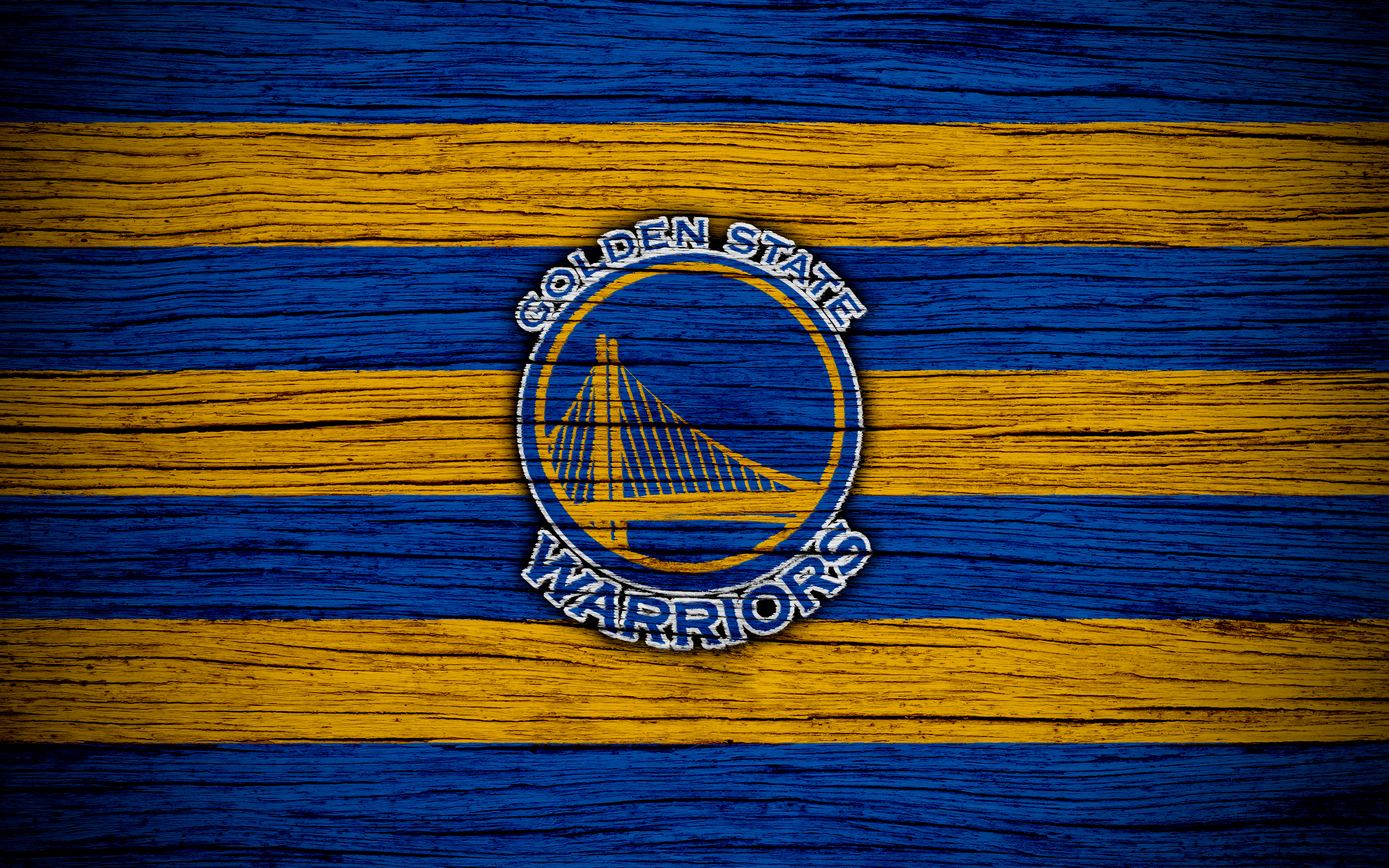 Basketball Golden State Warriors Logo Nba 3840x2400