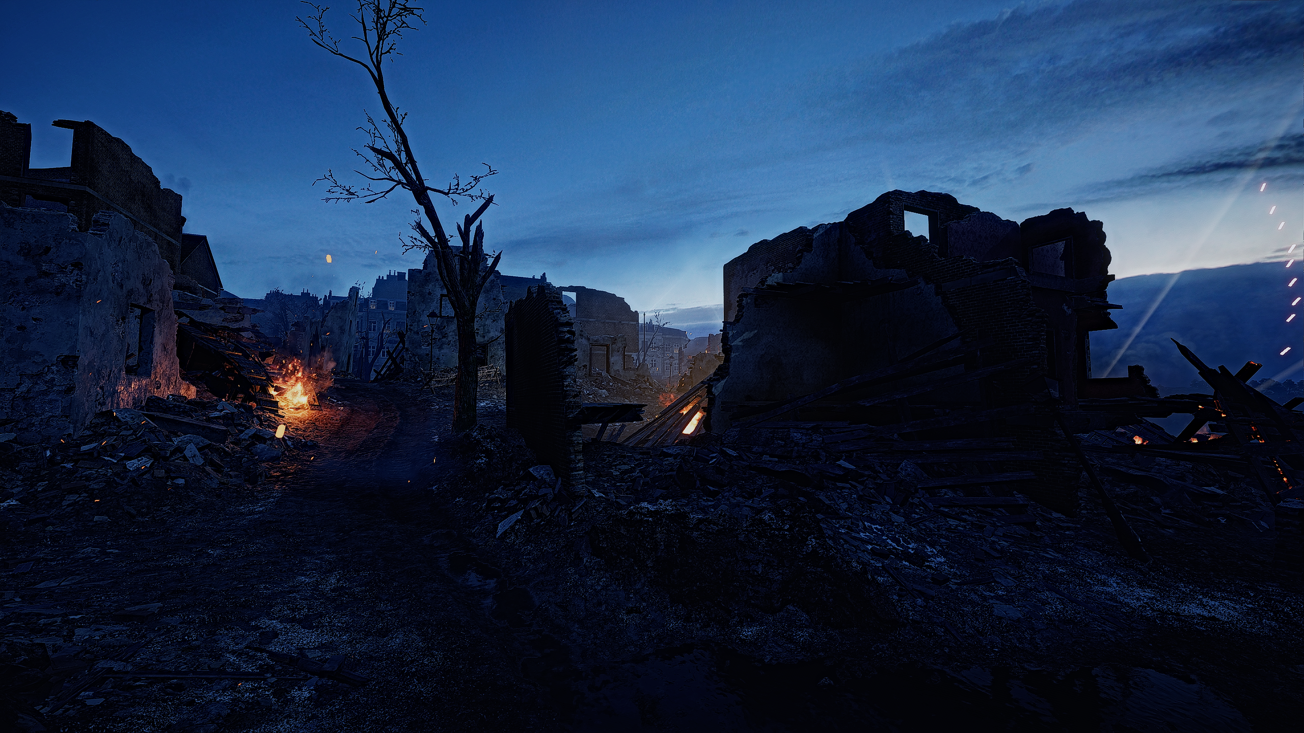 Battlefield 1 Destruction Town 2560x1440