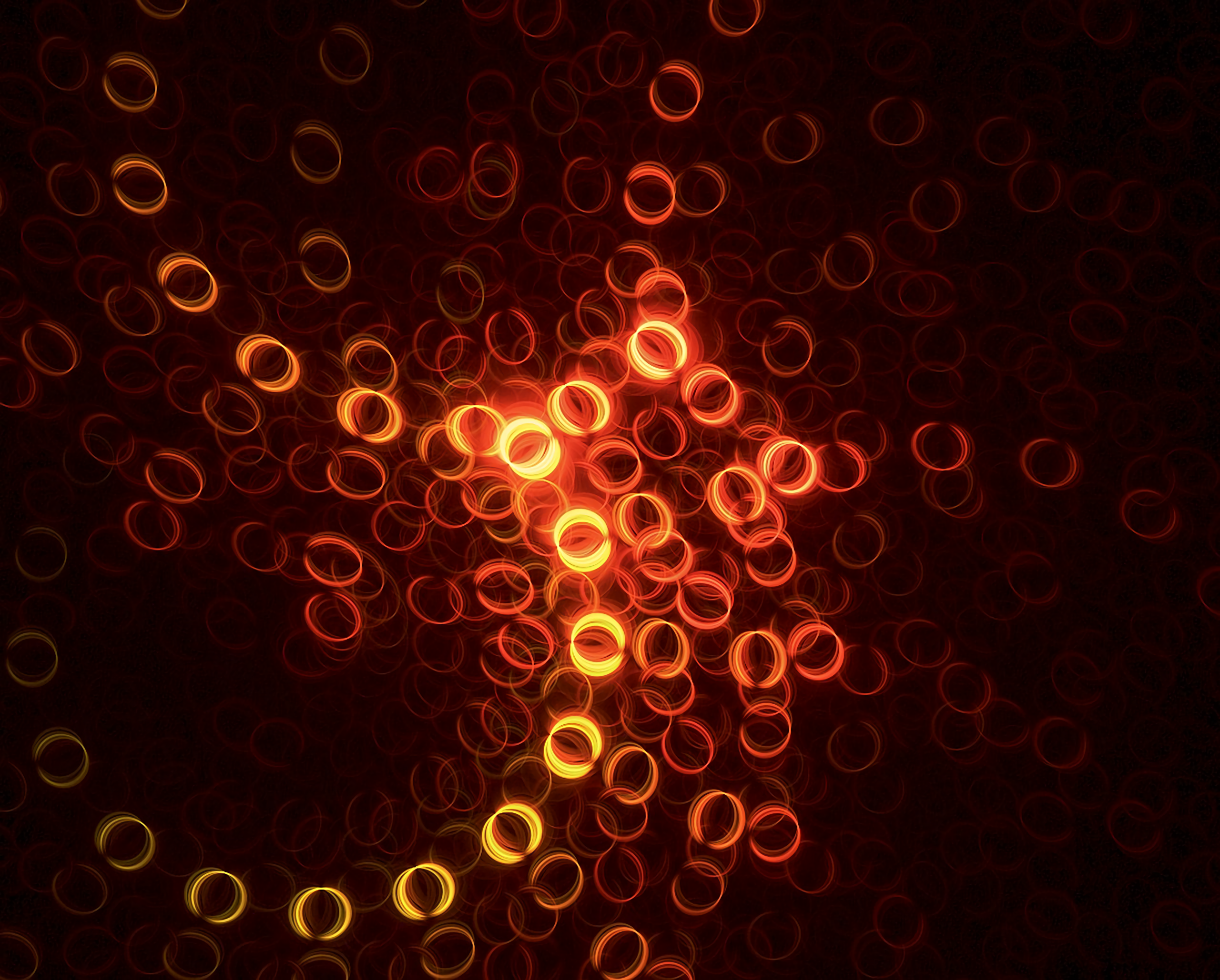 Artistic Circle Light Red 2560x2058