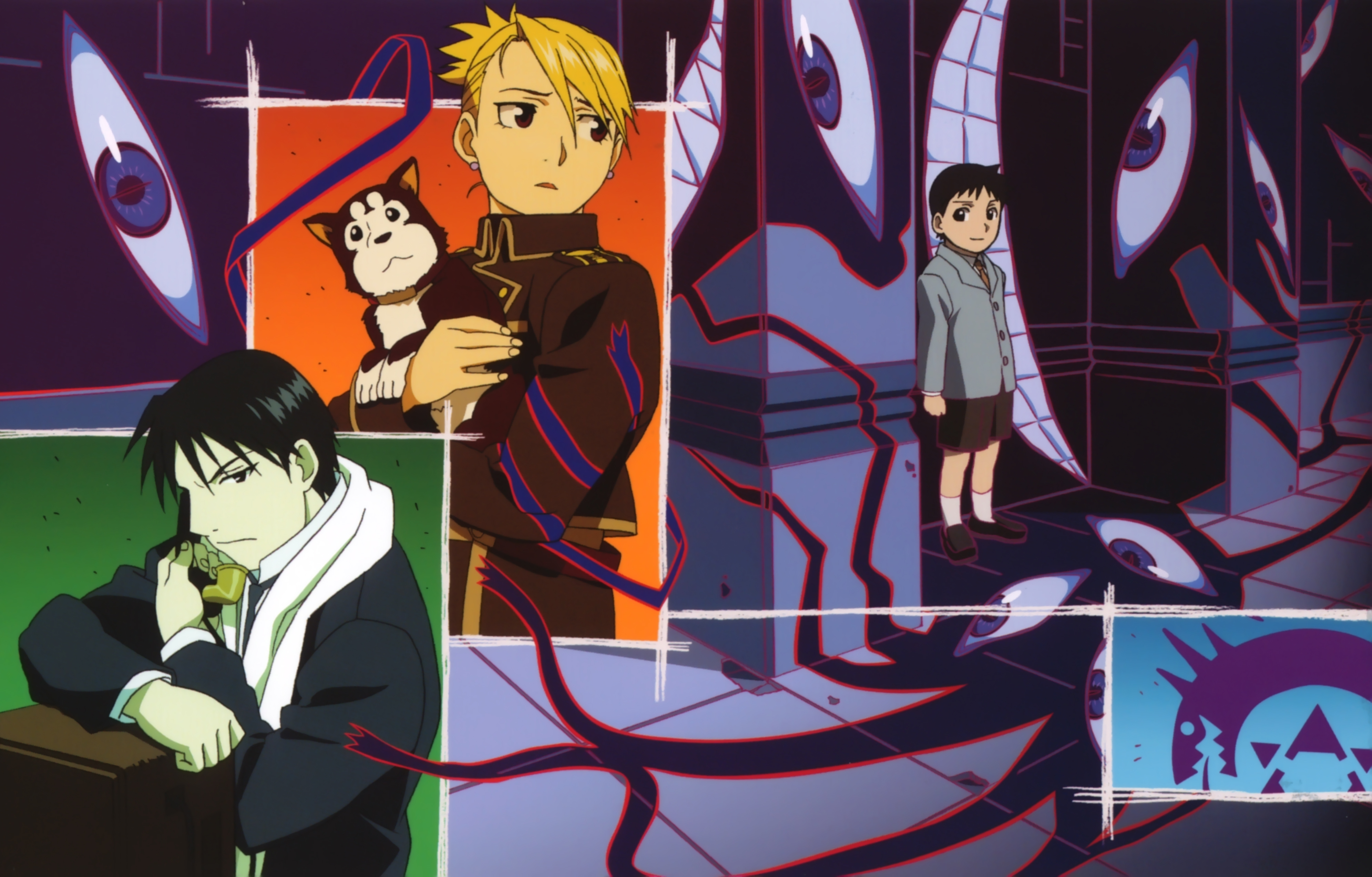 Pride Fullmetal Alchemist Riza Hawkeye Roy Mustang 3982x2544