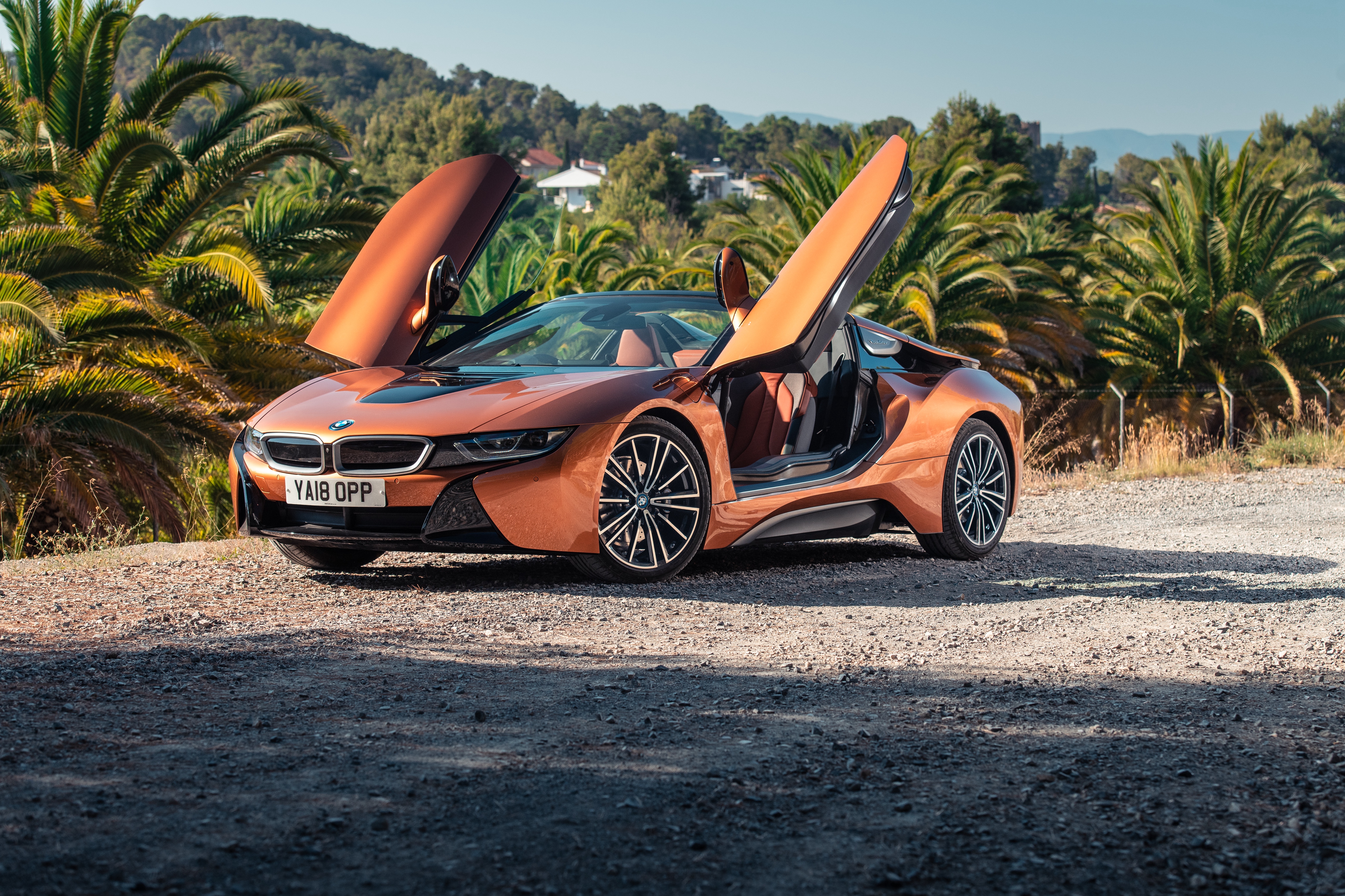 Bmw Bmw I8 Car Orange Car Sport Car Supercar Vehicle 4096x2731