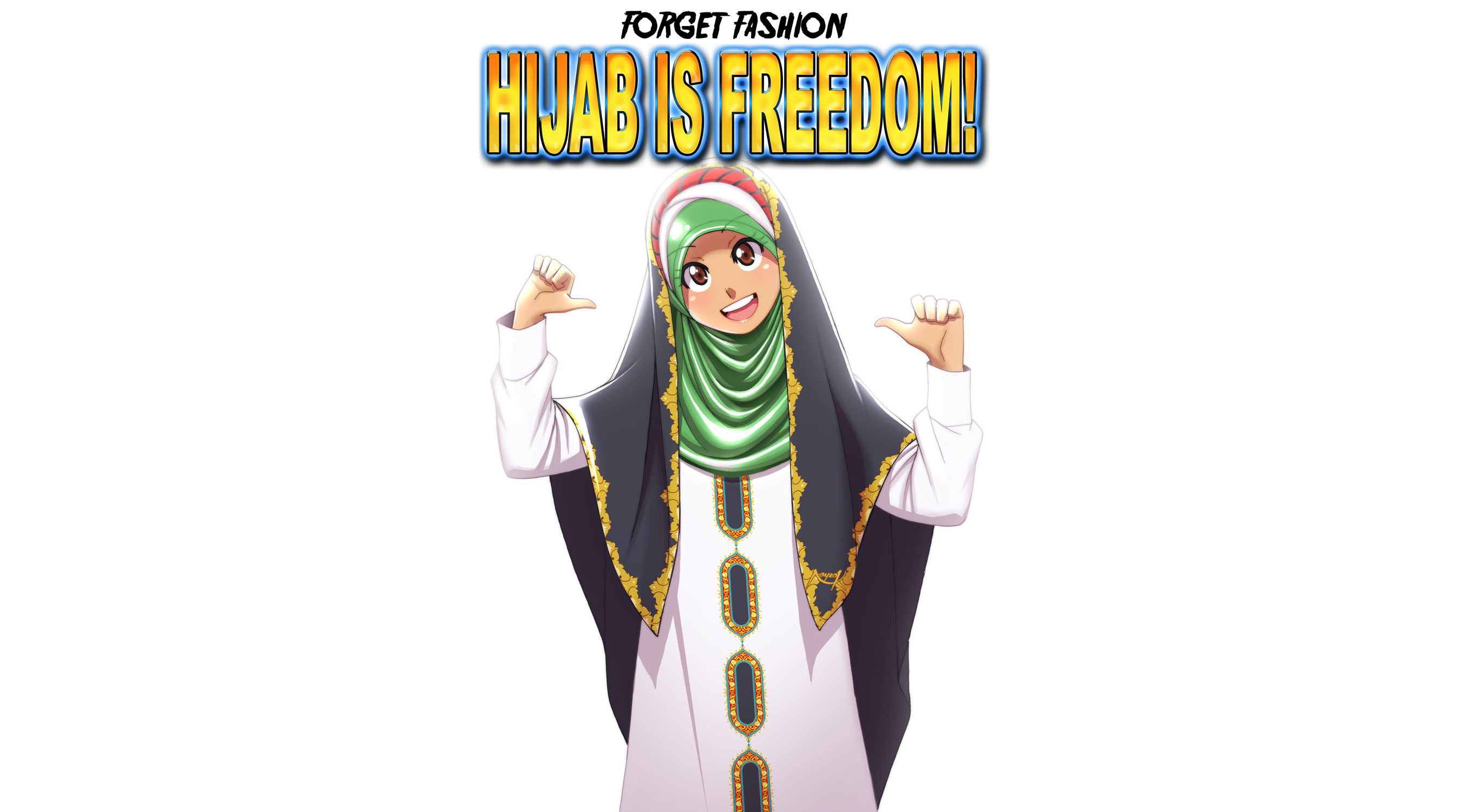 Girl Hijab 2700x1500