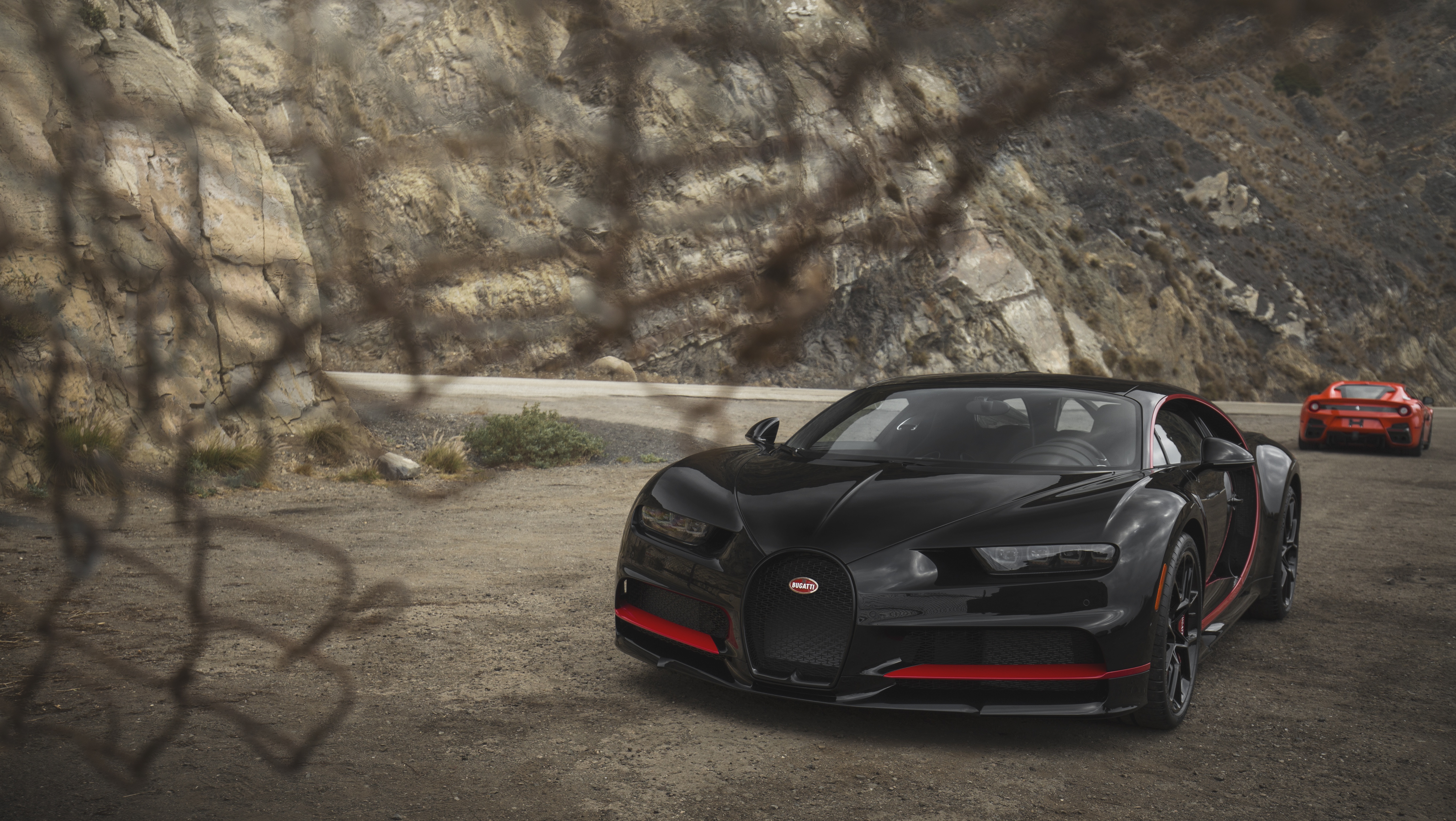 Black Car Bugatti Bugatti Chiron Car Sport Car Supercar Vehicle 5472x3084