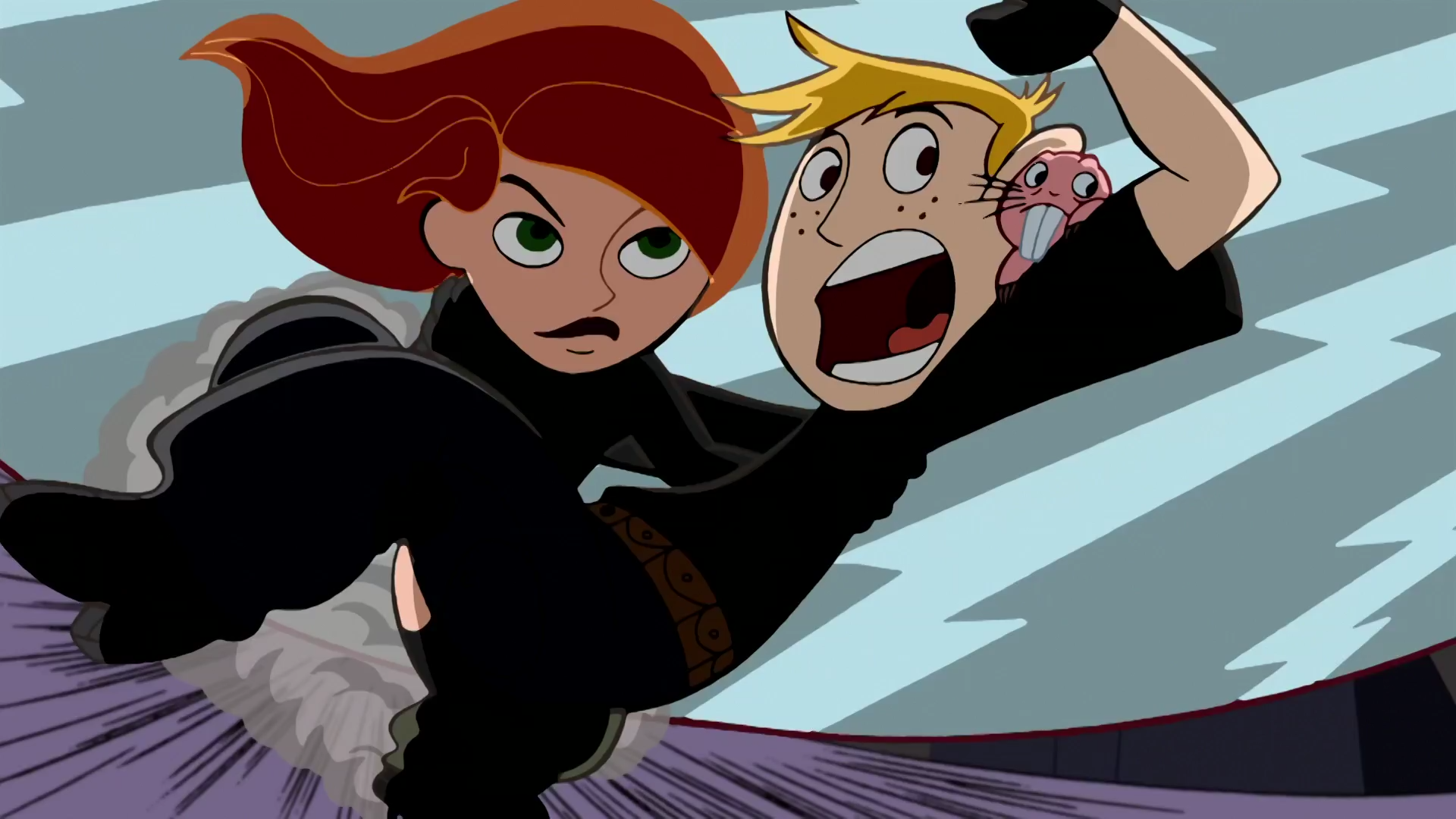 Kim Possible Character Kim Possible Tv Show Ron Stoppable Rufus Kim Possible Wallpaper