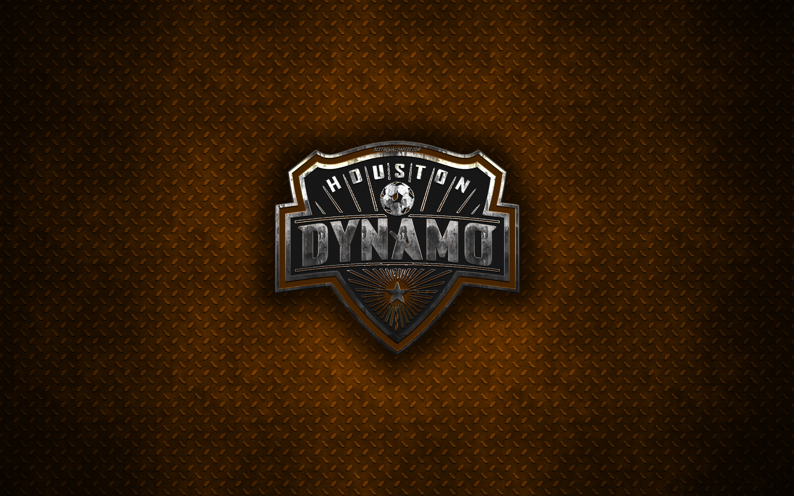 Emblem Houston Dynamo Logo Mls Soccer 2560x1600