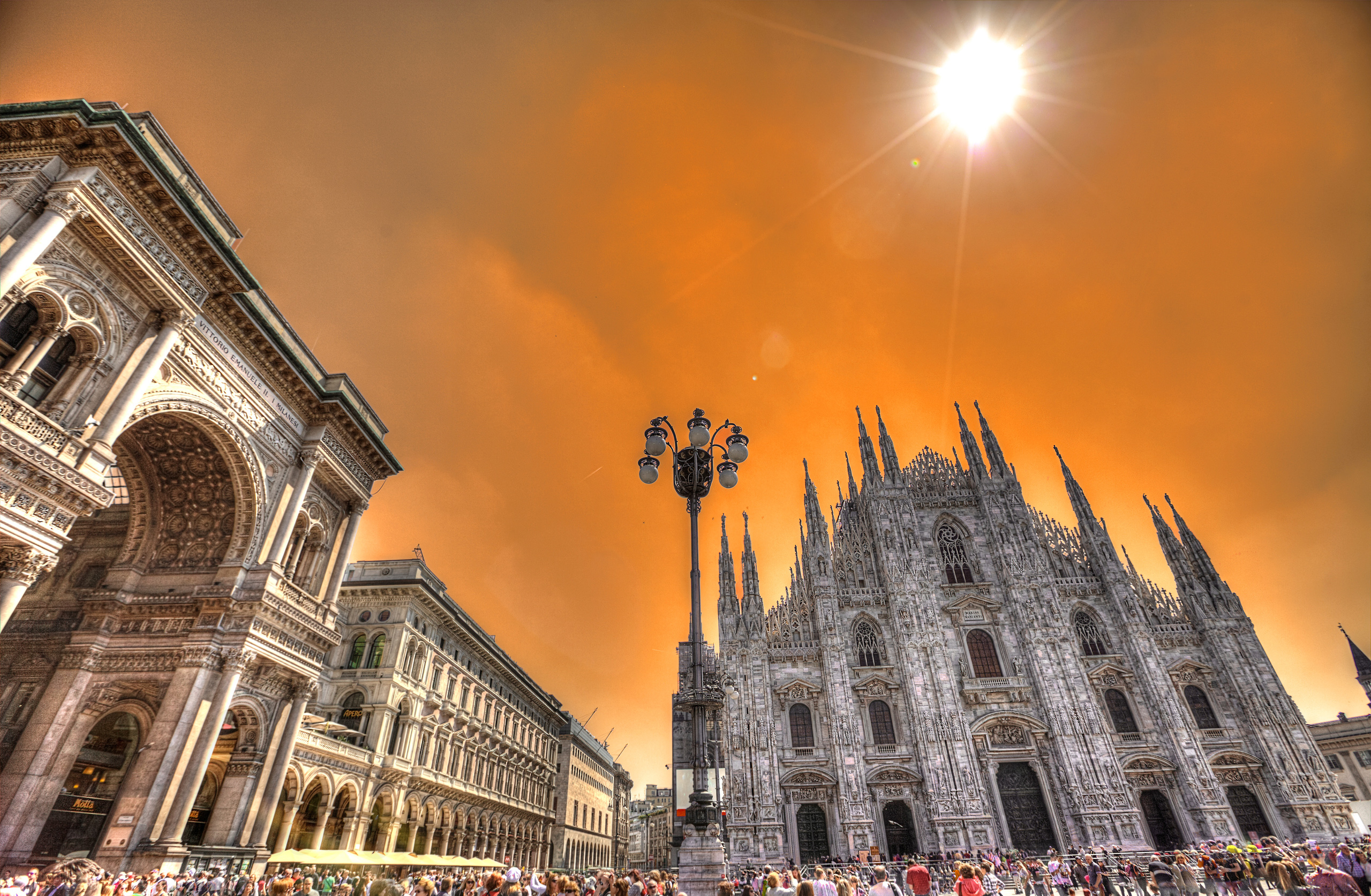 Architecture Church Gothic Milan Cathedral 2560x1673