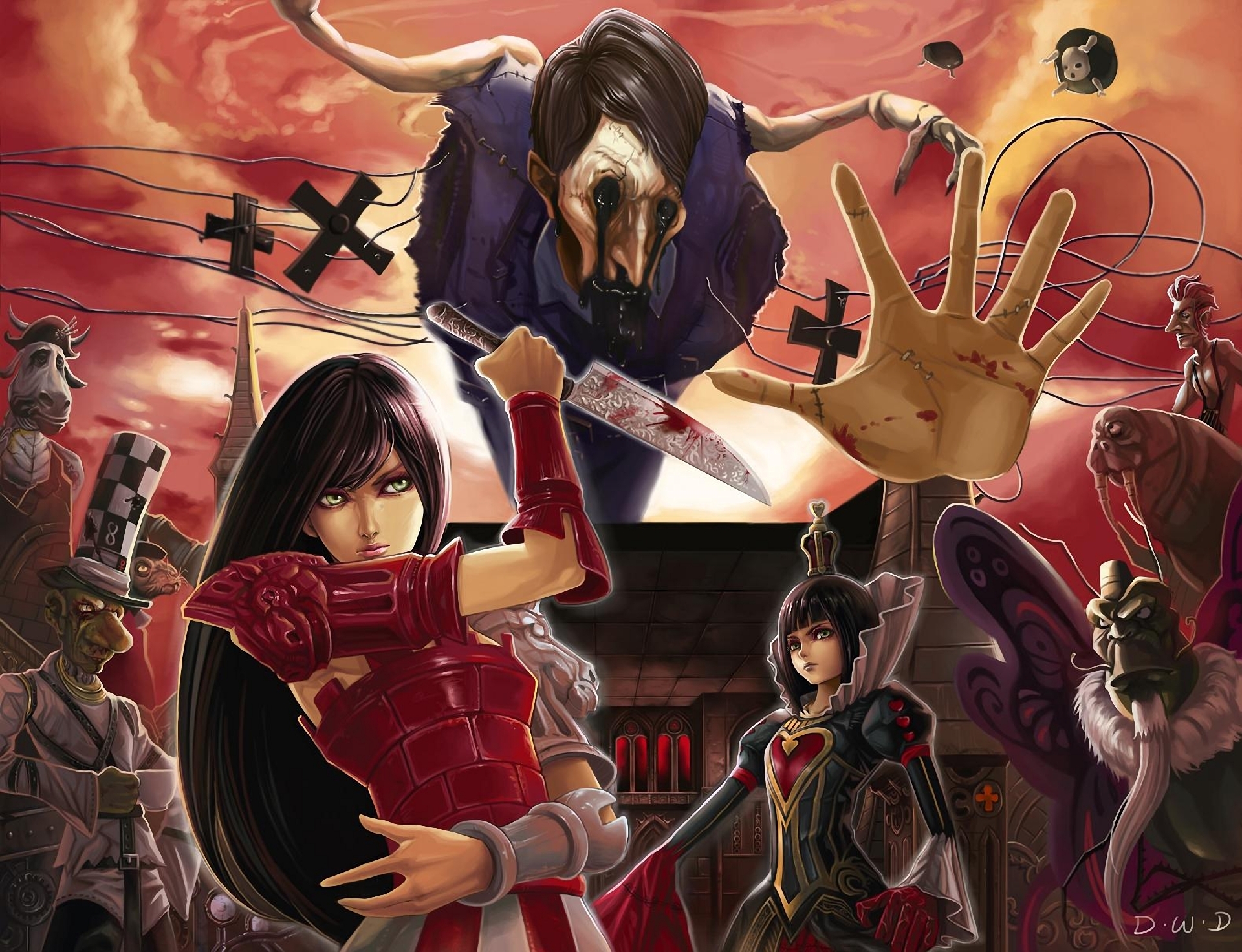 Video Game Alice Madness Returns 1920x1473