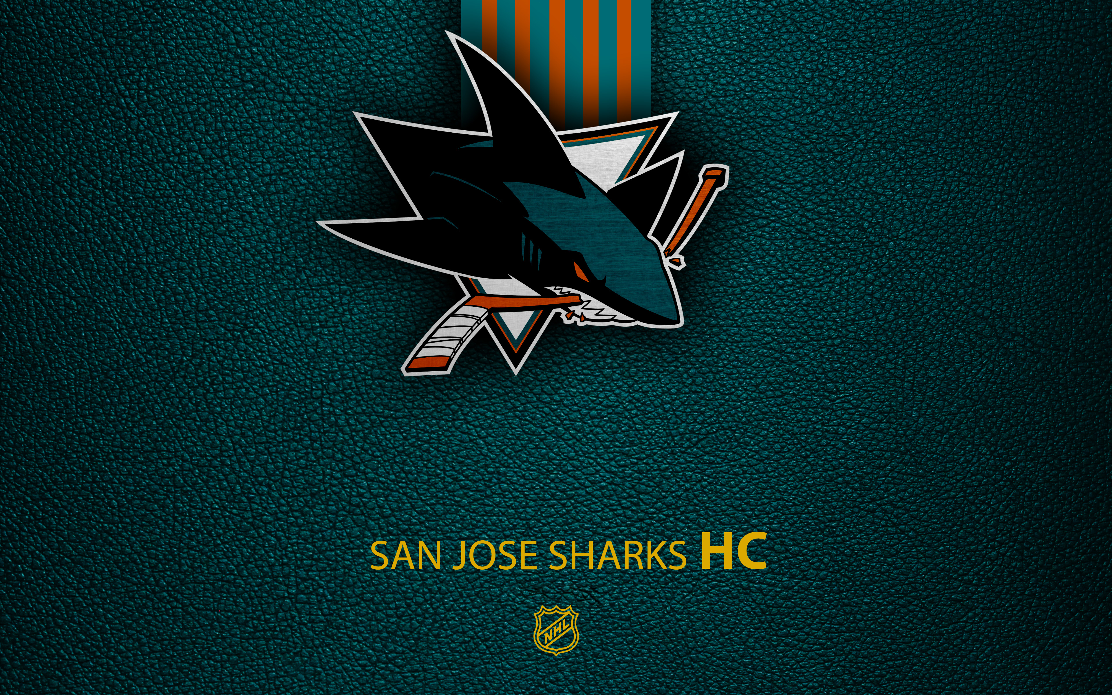 Emblem Logo Nhl San Jose Sharks 3840x2400