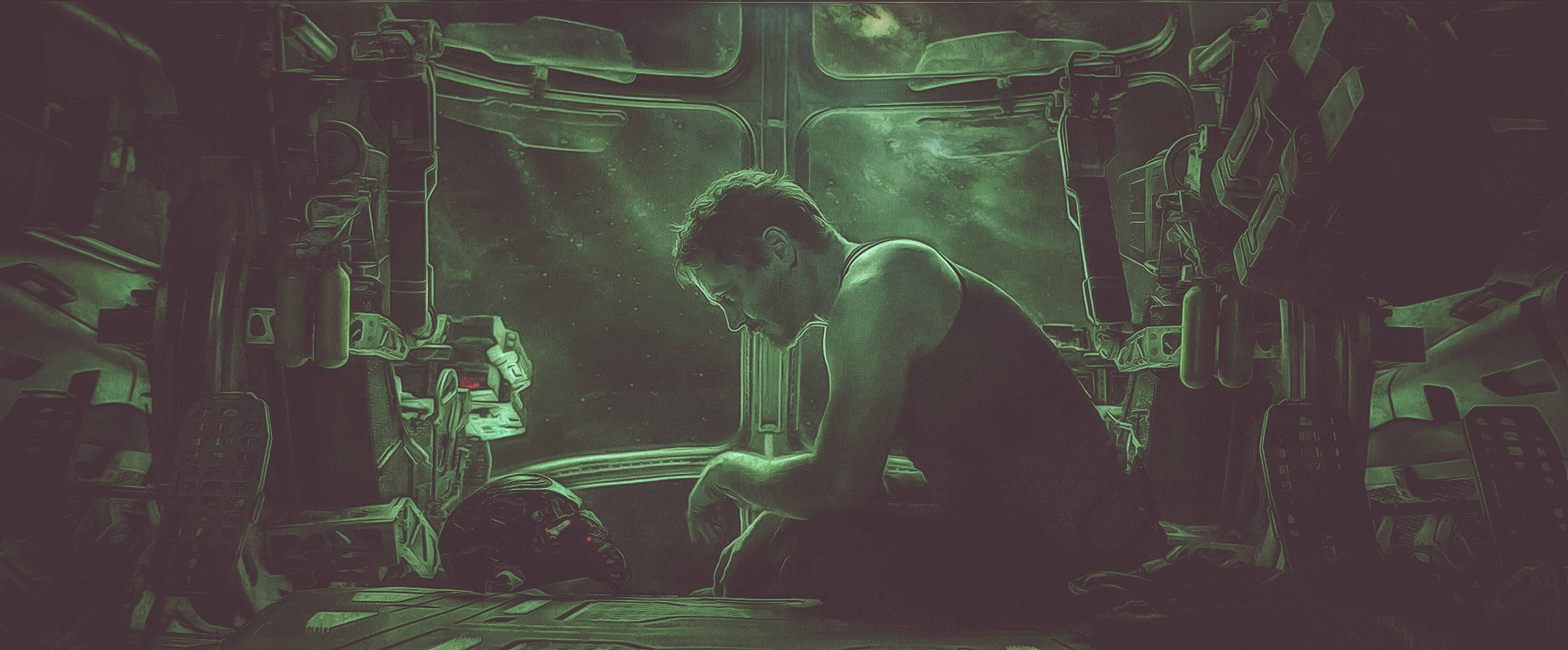 Avengers Endgame Iron Man Robert Downey Jr Tony Stark 4800x1992