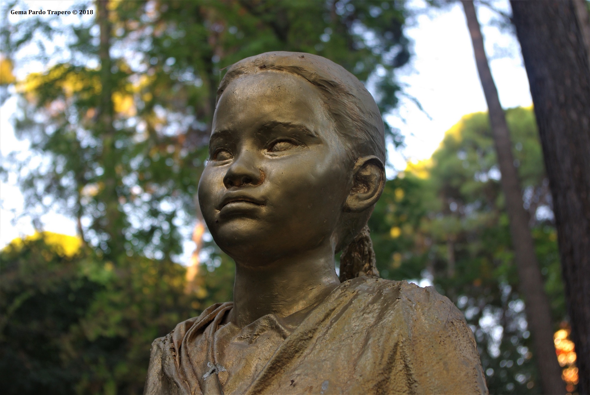 Albacete Girl Park Spain Statue 2000x1338