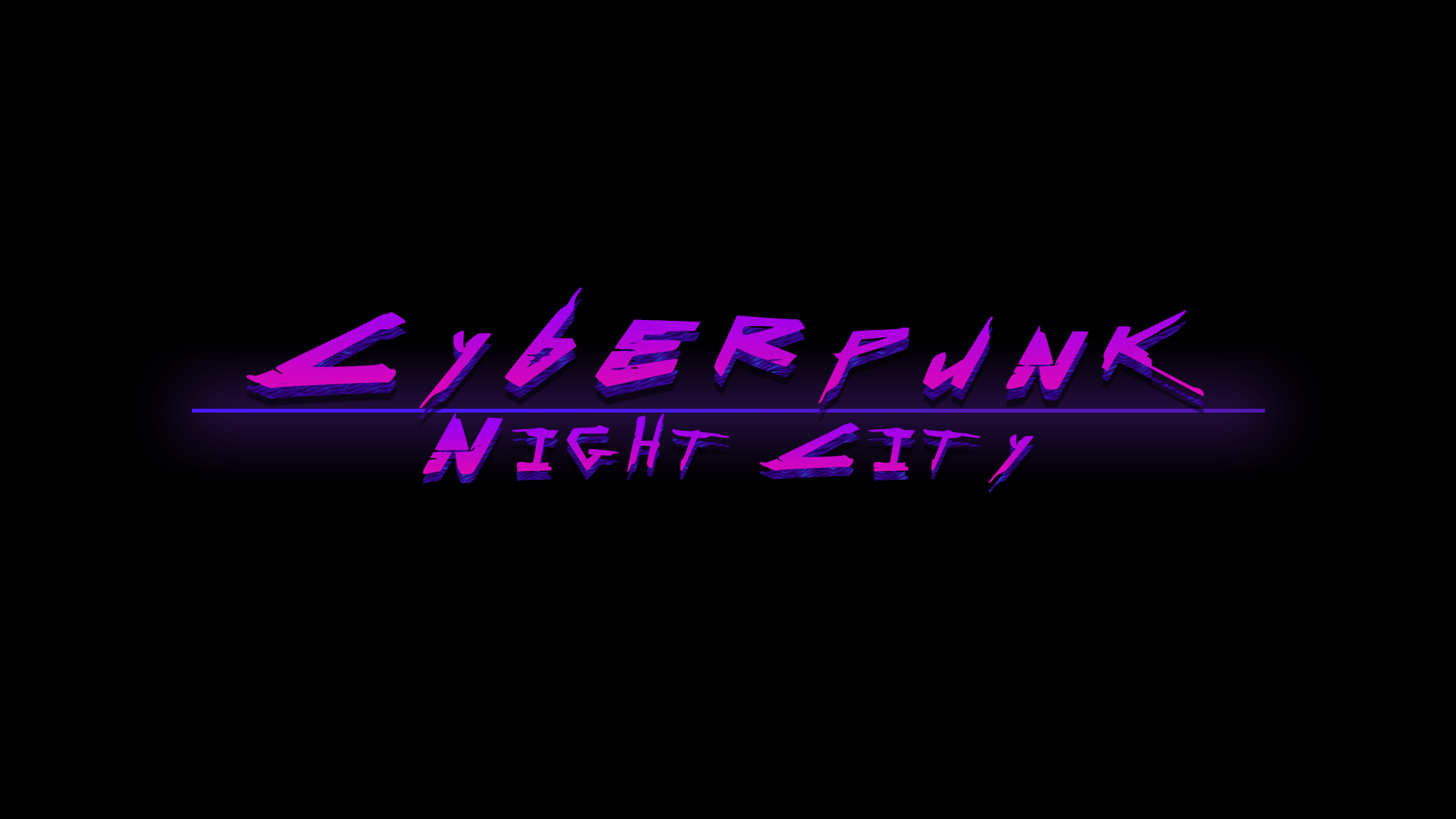 Cyberpunk logo animation фото 92