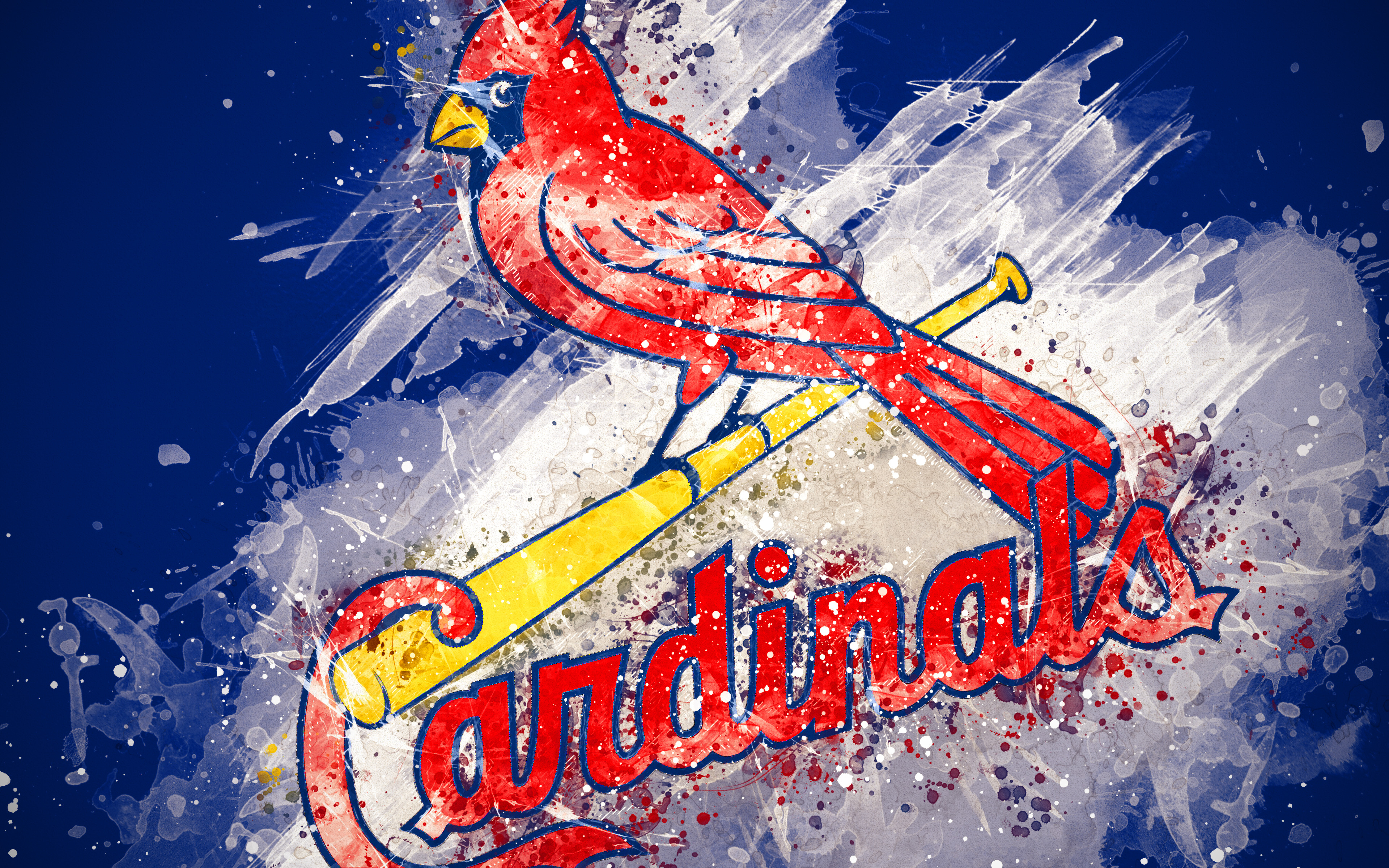 Baseball Logo Mlb St Louis Cardinals 3840x2400