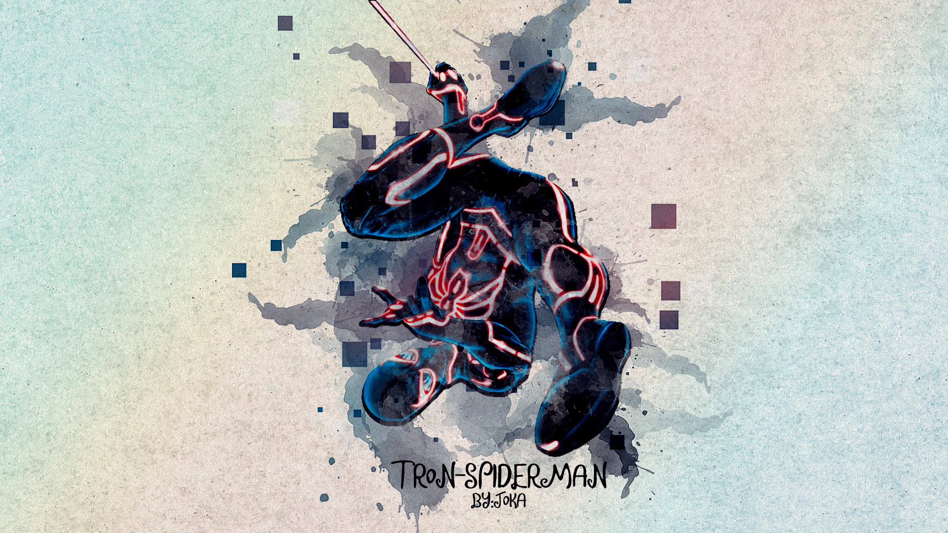 Spider Man Tron 1920x1080