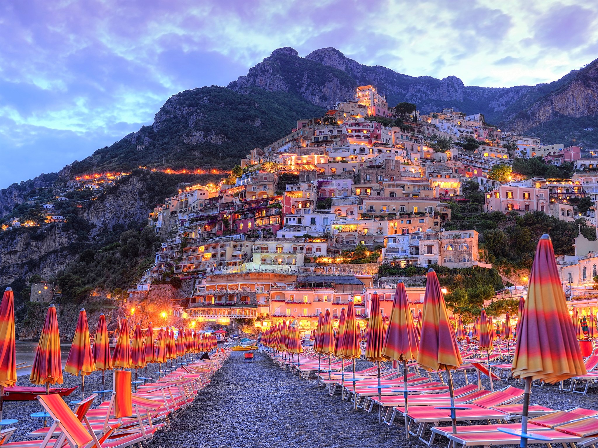 Amalfi Beach Italy Resort Sea Town 2048x1536